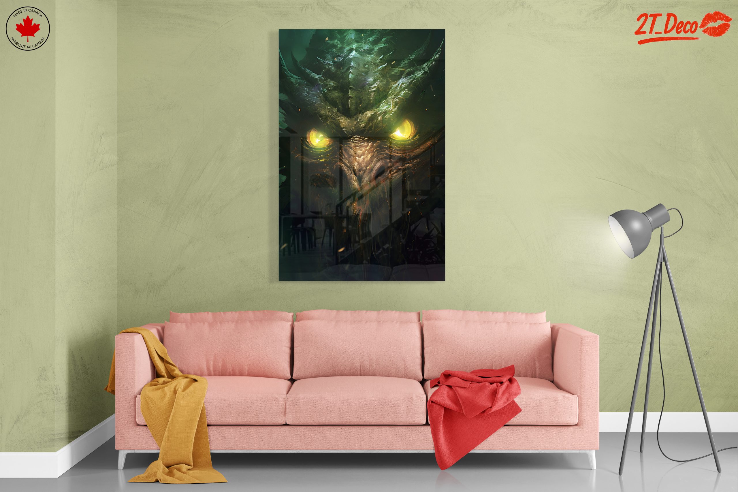 Majestic Fantasy Creature with Glowing Eyes - Image 7