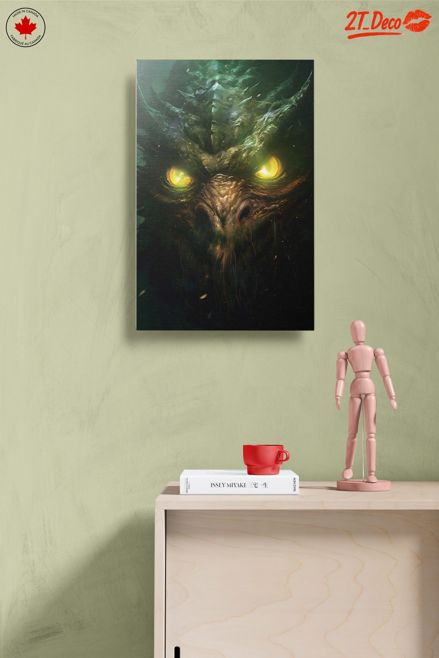 Majestic Fantasy Creature with Glowing Eyes - Image 14