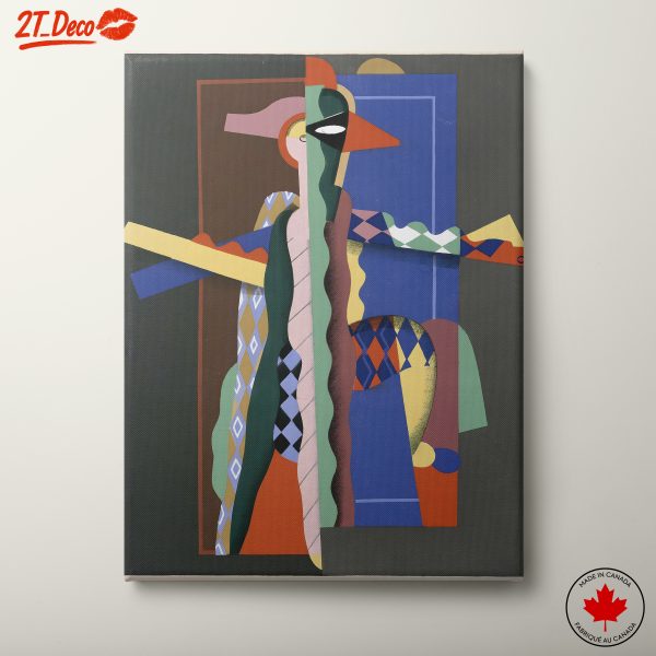 Modern Abstract Figure Art Design