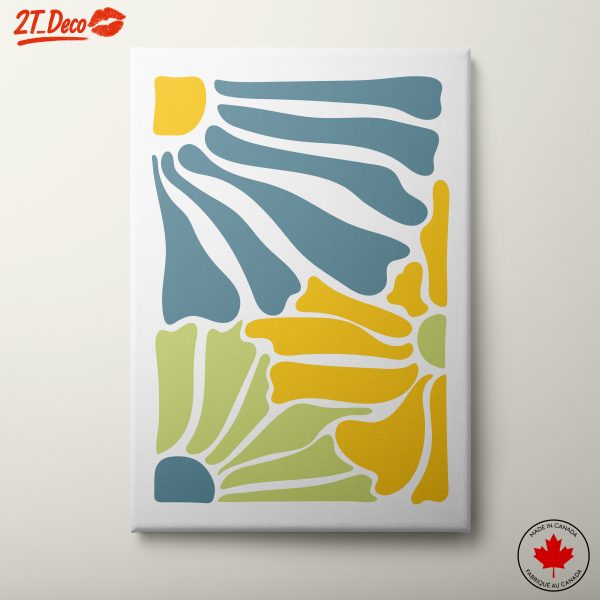 Modern Abstract Shapes in Vibrant Colors