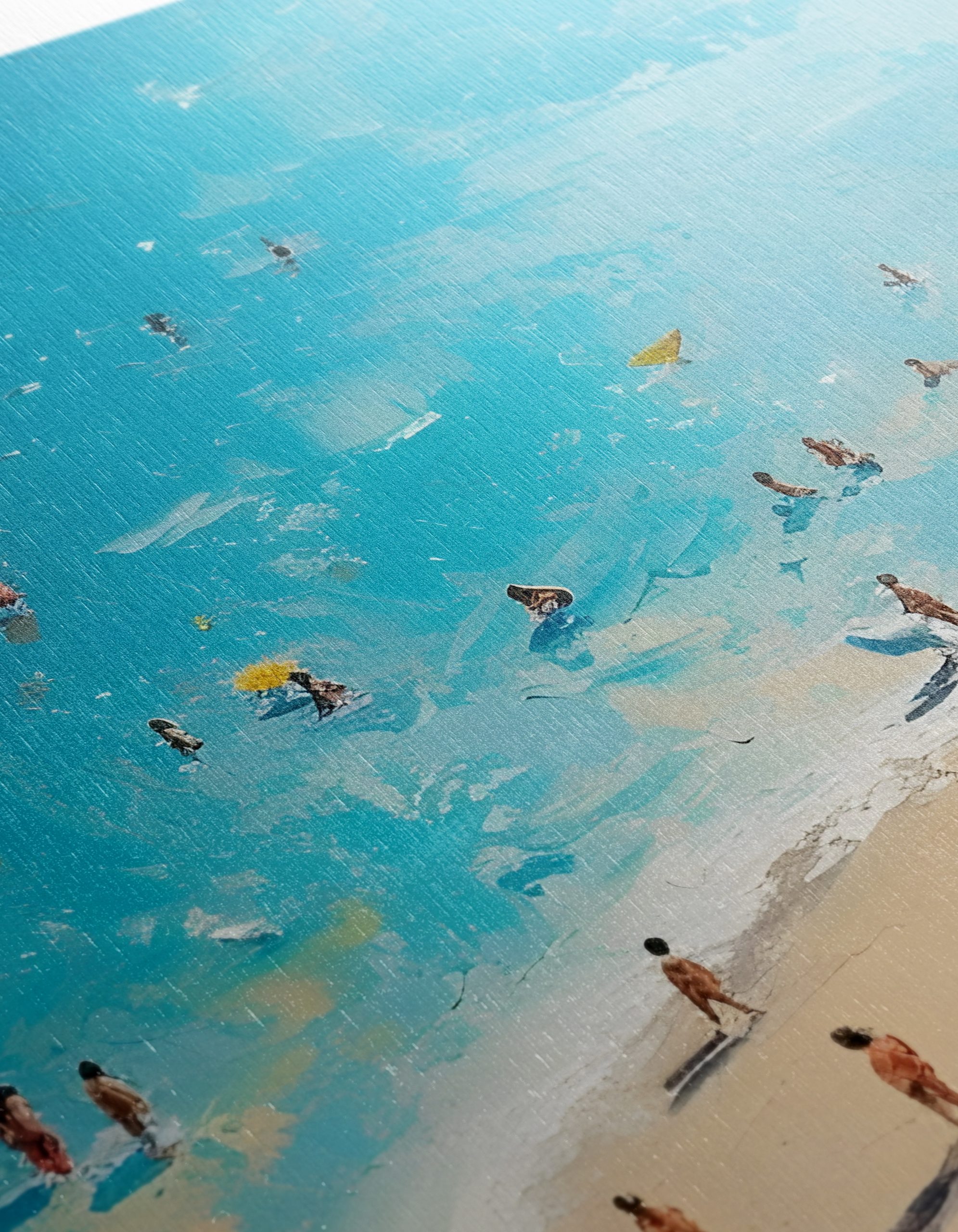 Vibrant Beach Scene with People - Image 12