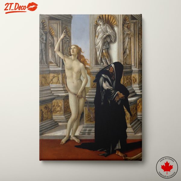Classical Nude and Religious Figures Artwork