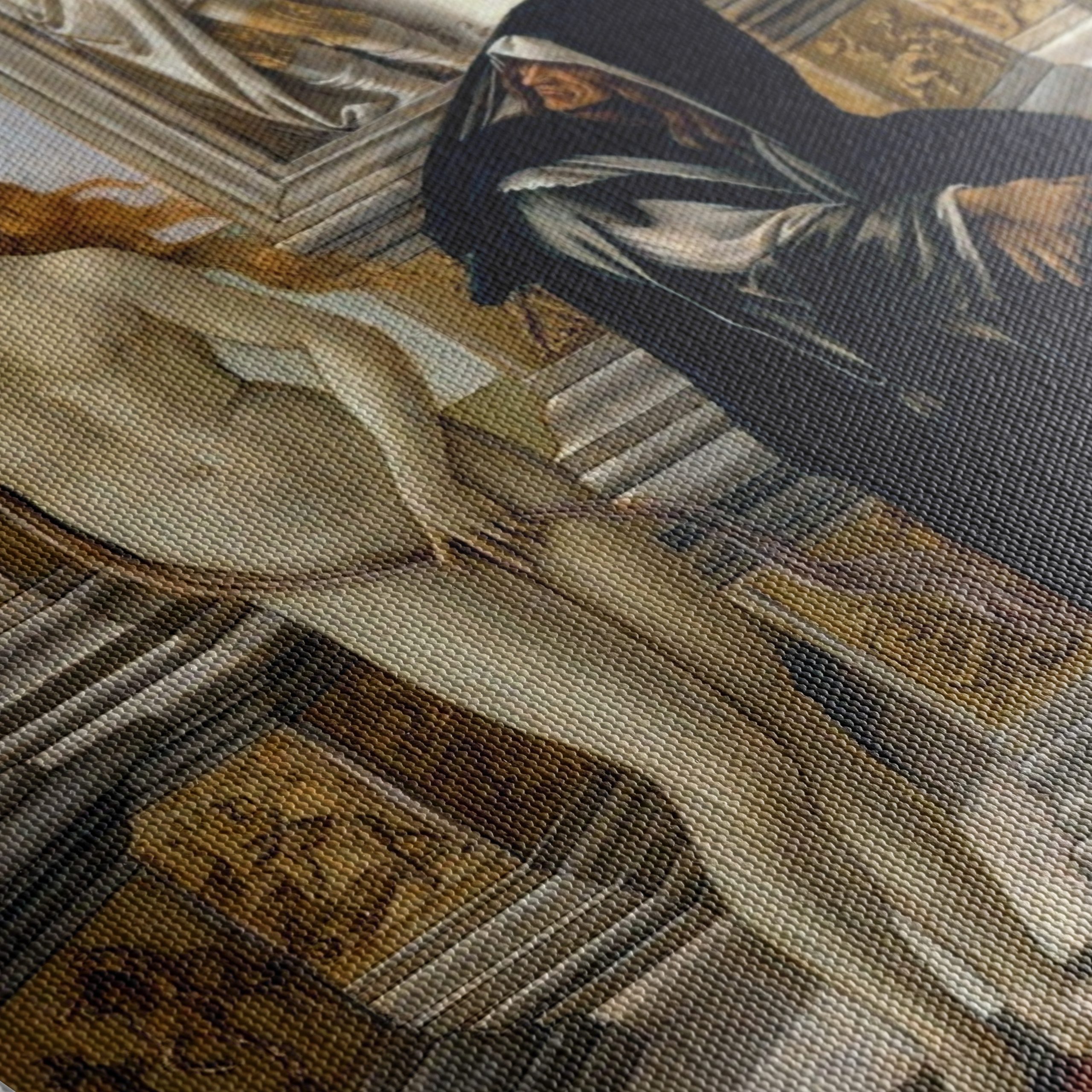 Classical Nude and Religious Figures Artwork - Image 5