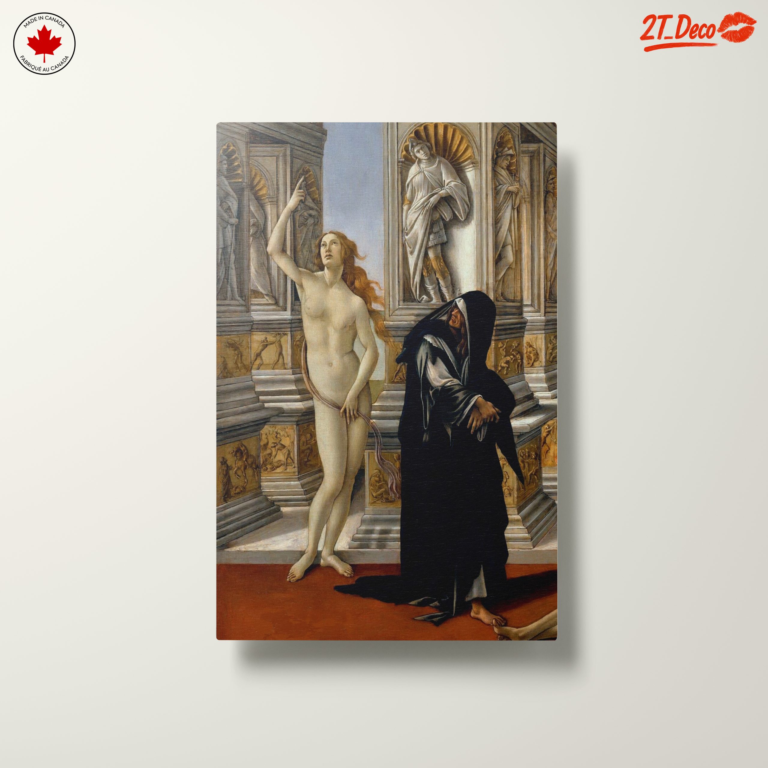 Classical Nude and Religious Figures Artwork - Image 10