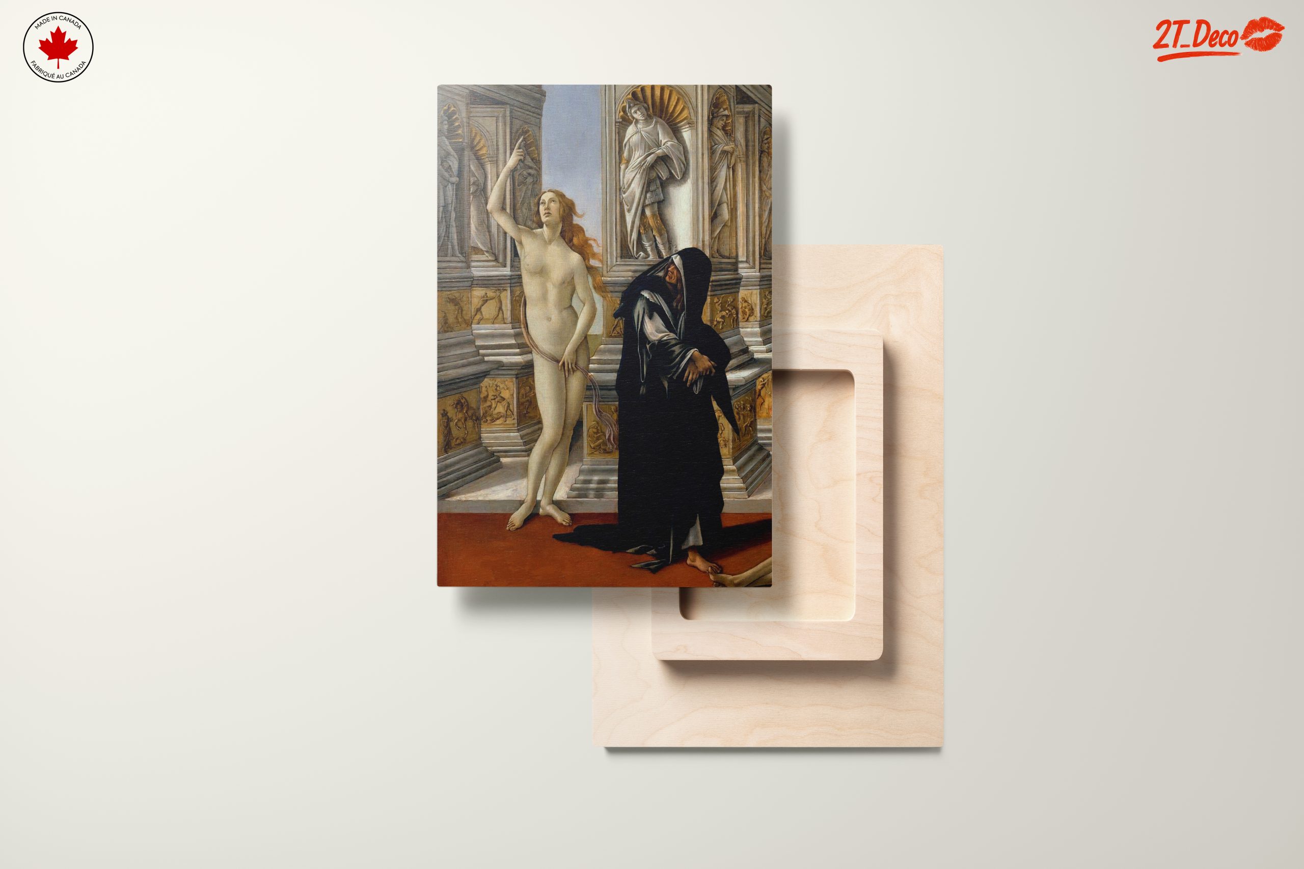 Classical Nude and Religious Figures Artwork - Image 11