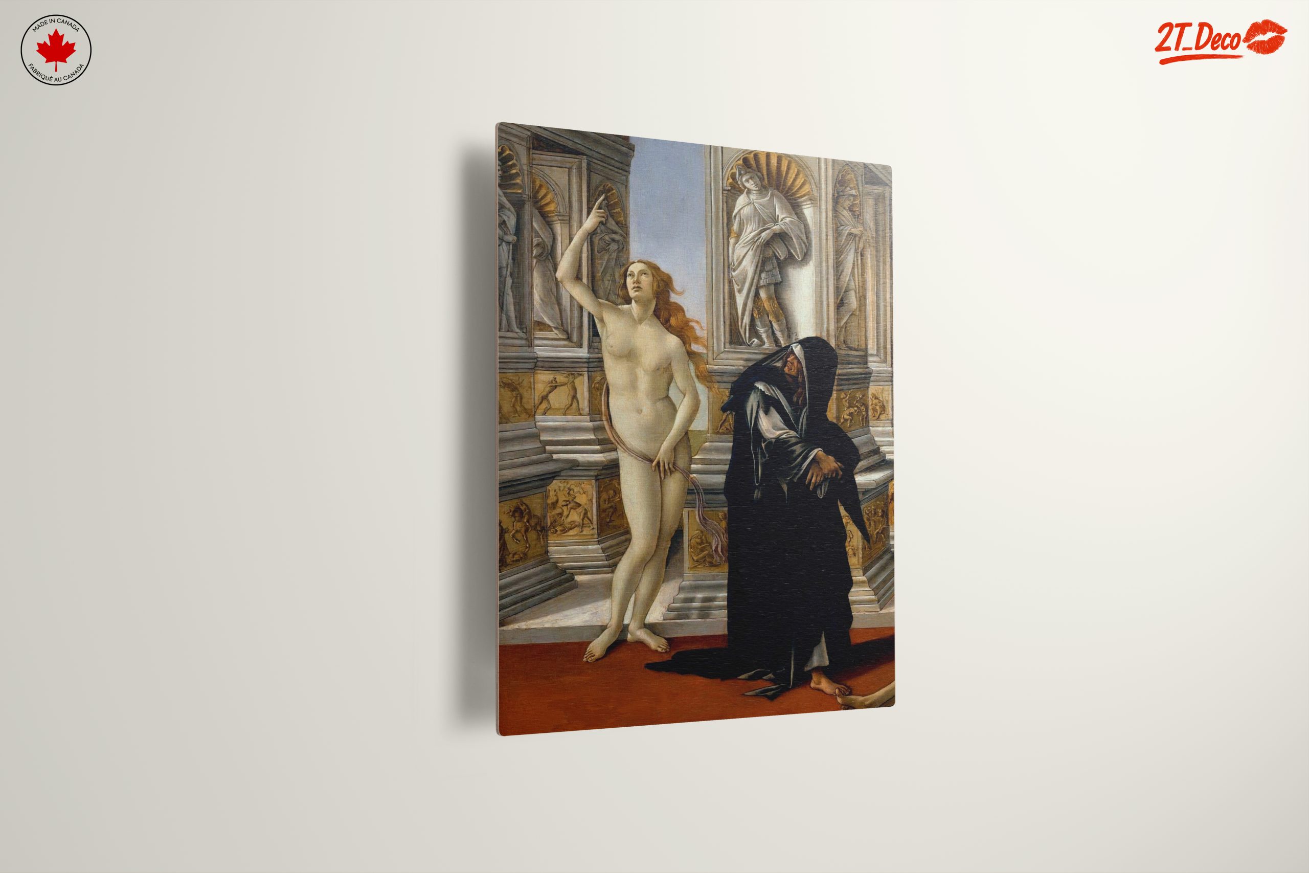 Classical Nude and Religious Figures Artwork - Image 13