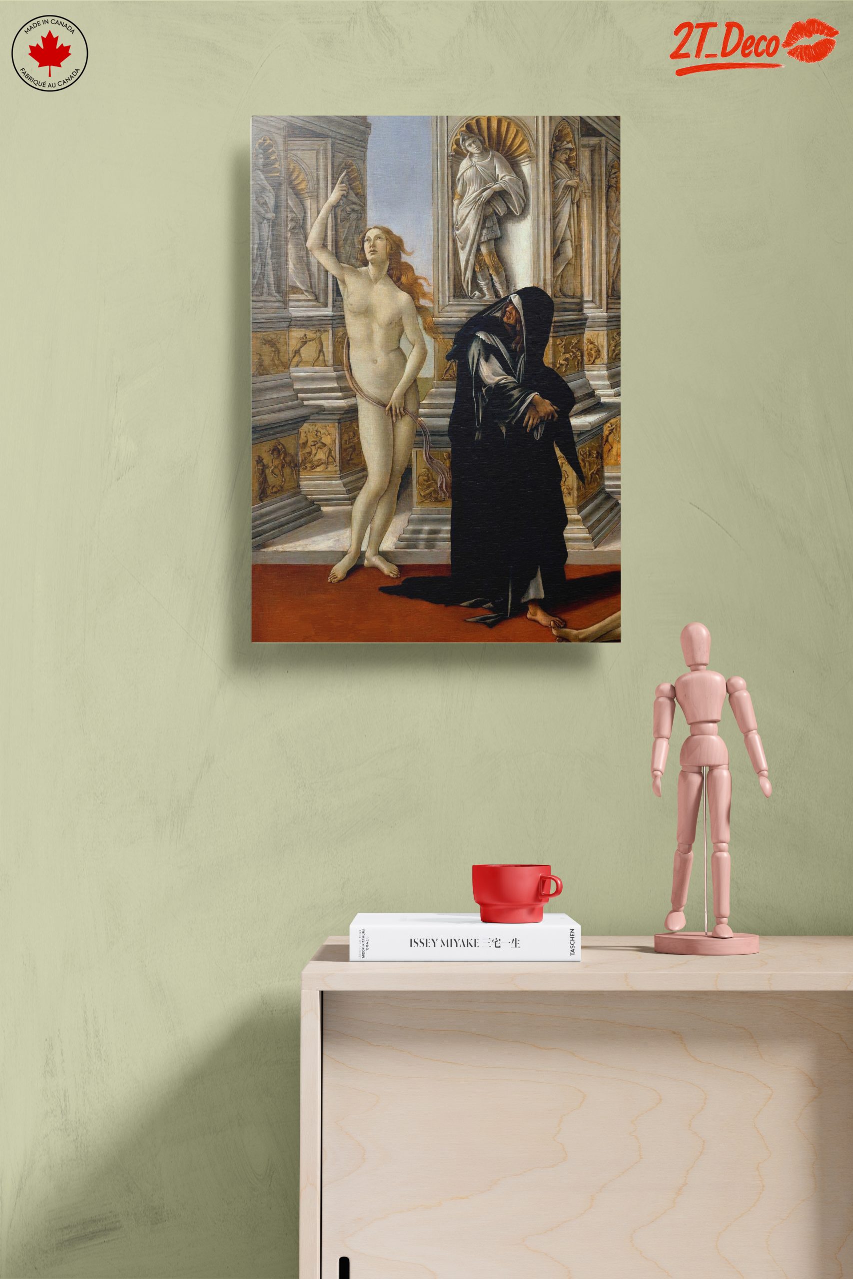 Classical Nude and Religious Figures Artwork - Image 14