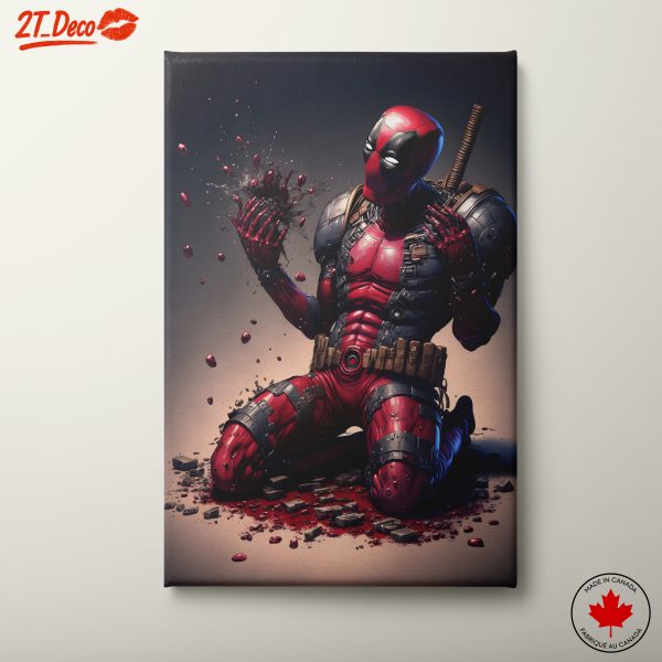 Dynamic Deadpool Character Artwork 3