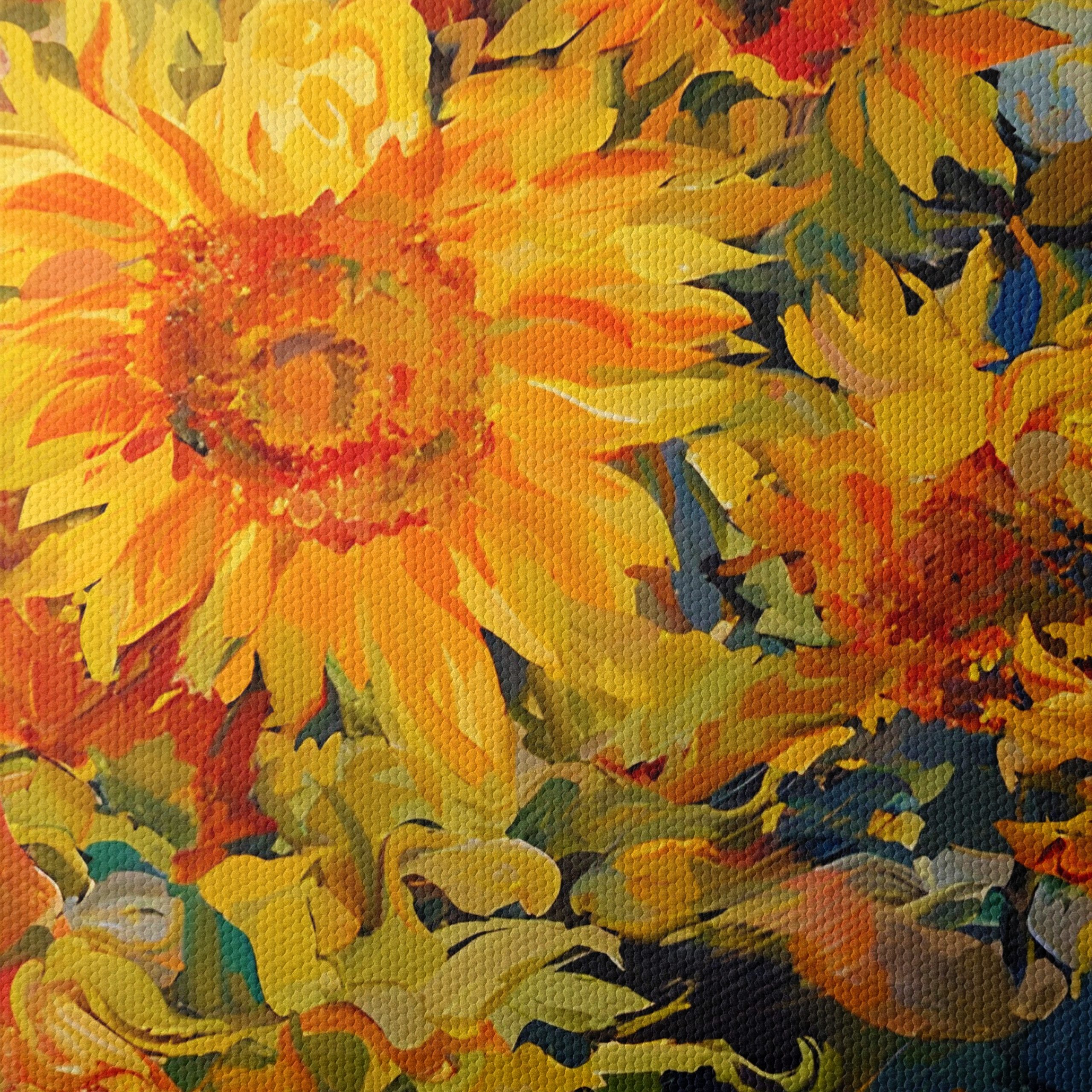 Vibrant Sunflower Artwork for Nature Lovers - Image 4