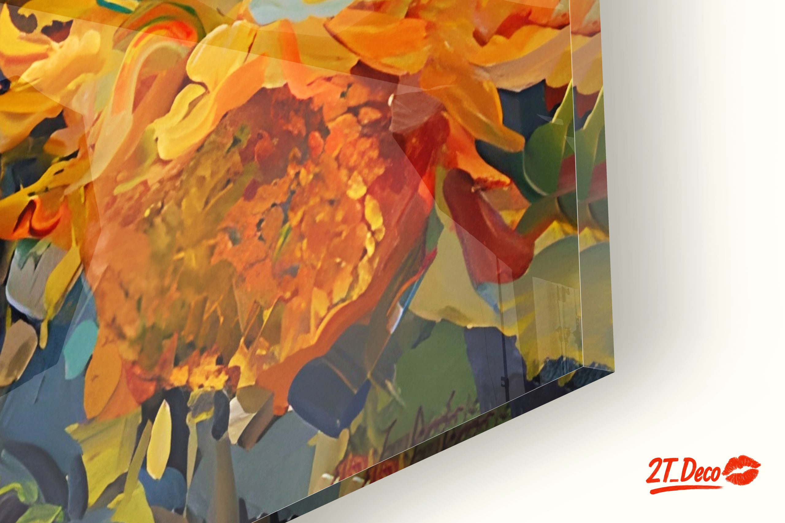 Vibrant Sunflower Artwork for Nature Lovers - Image 9