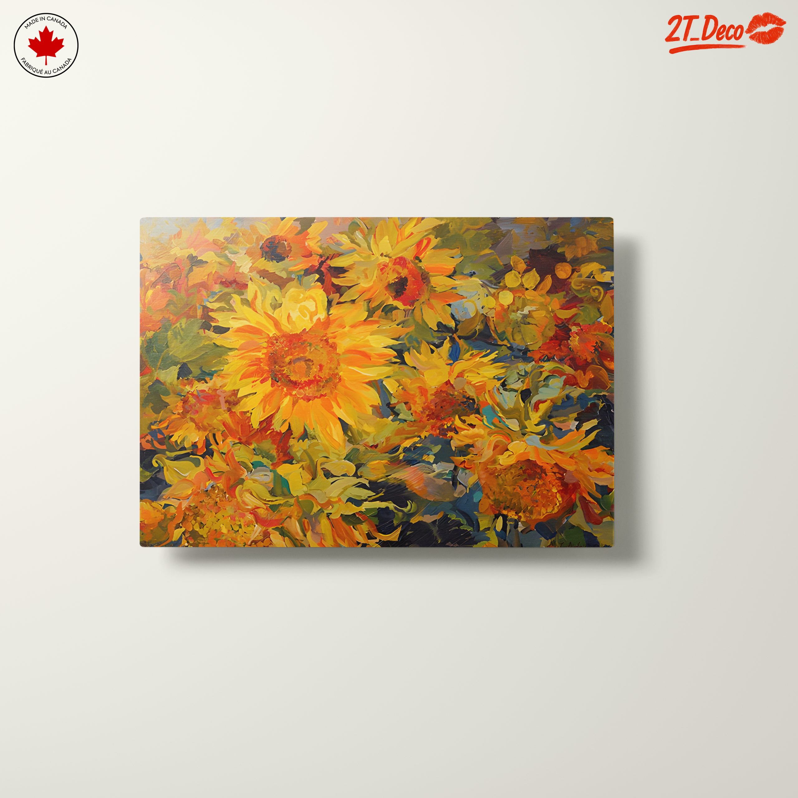 Vibrant Sunflower Artwork for Nature Lovers - Image 10