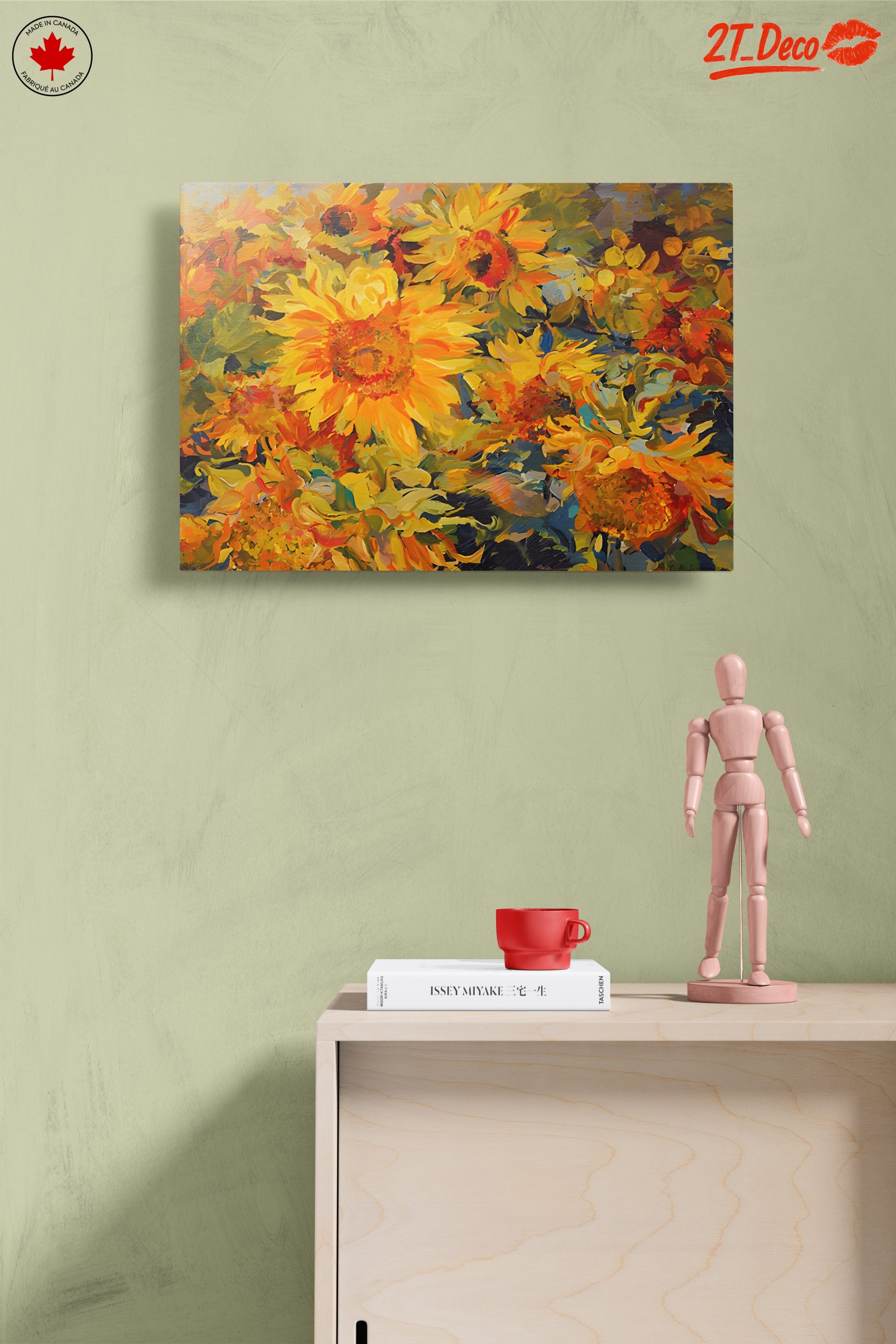 Vibrant Sunflower Artwork for Nature Lovers - Image 14