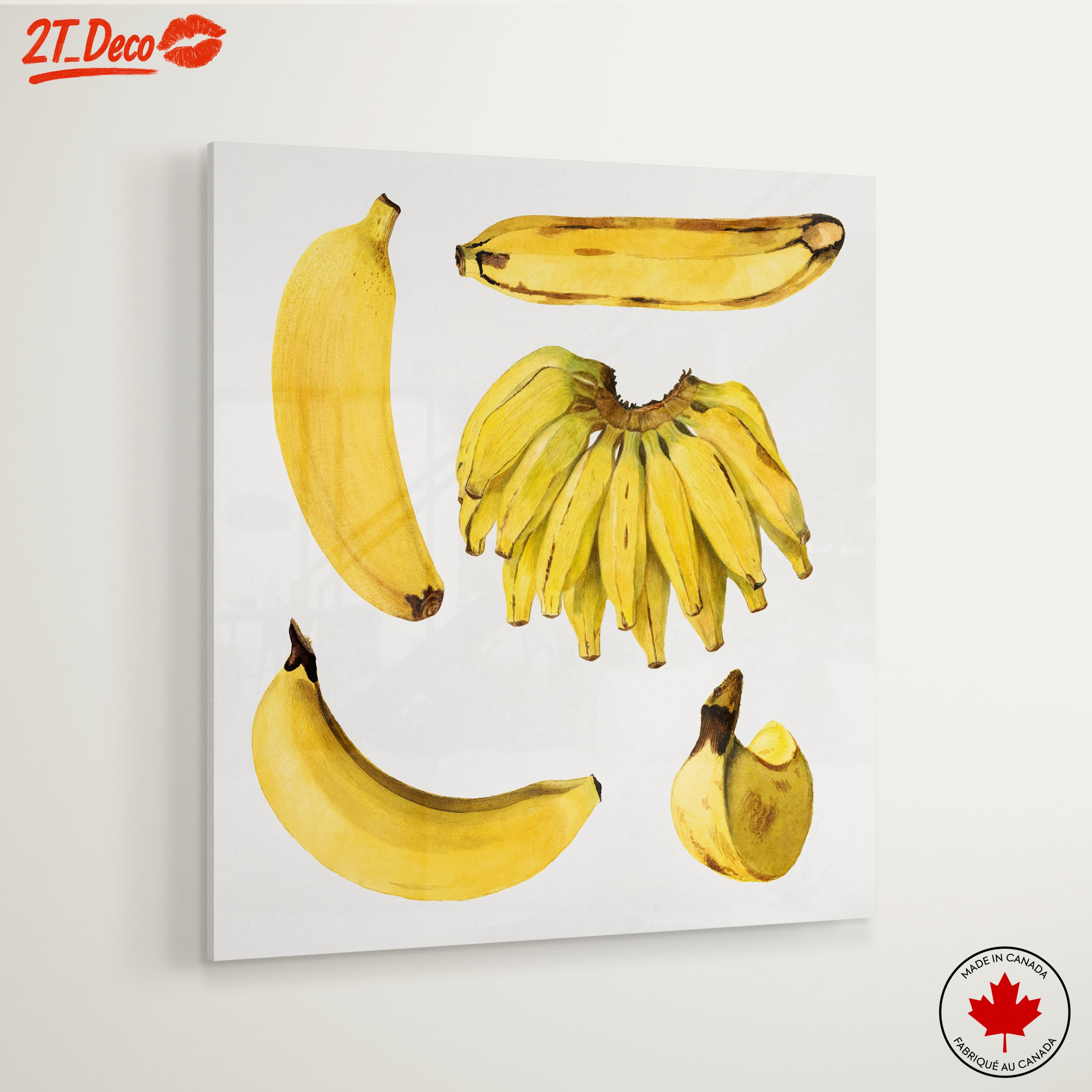 Colorful Abstract Banana Artwork - Image 6