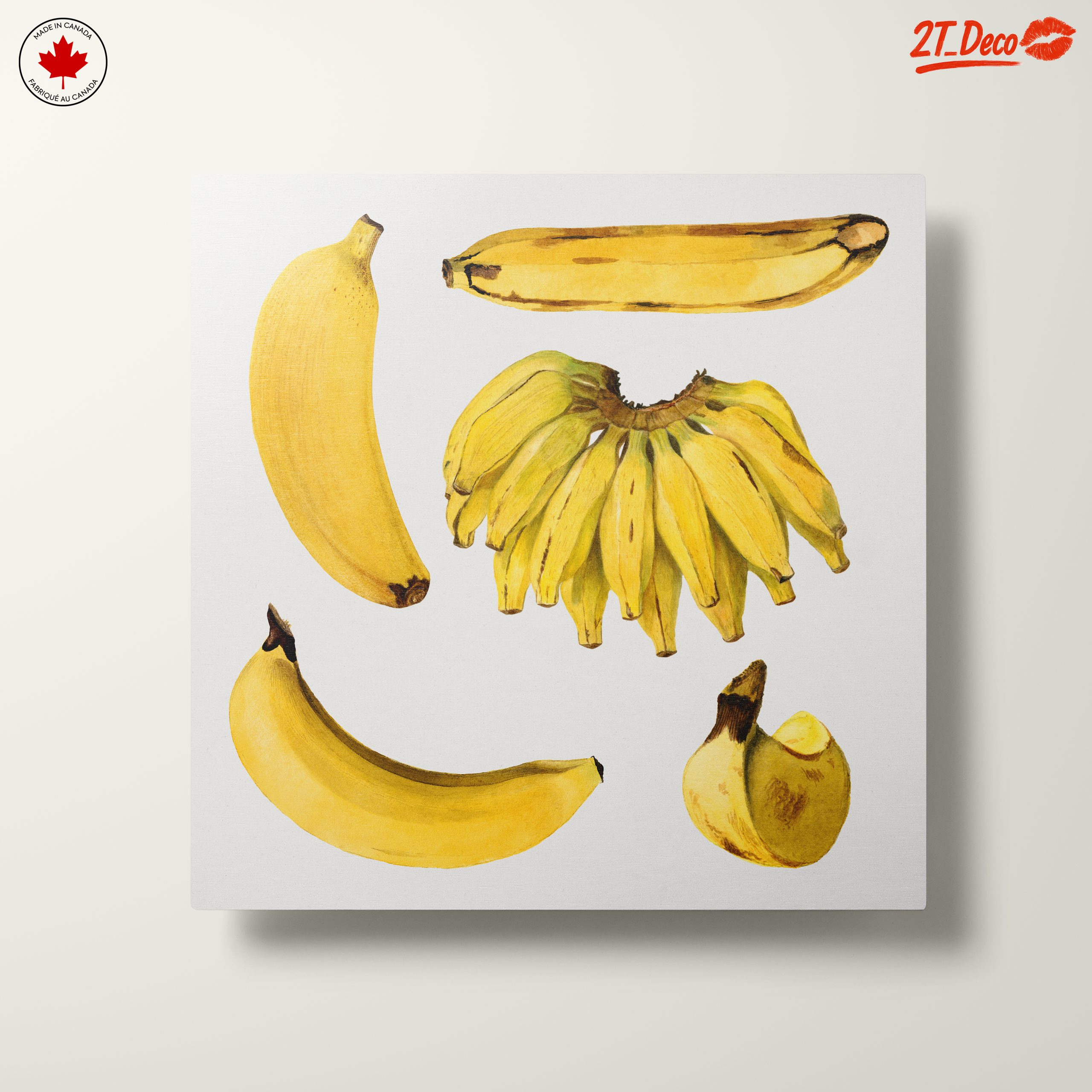 Colorful Abstract Banana Artwork - Image 10