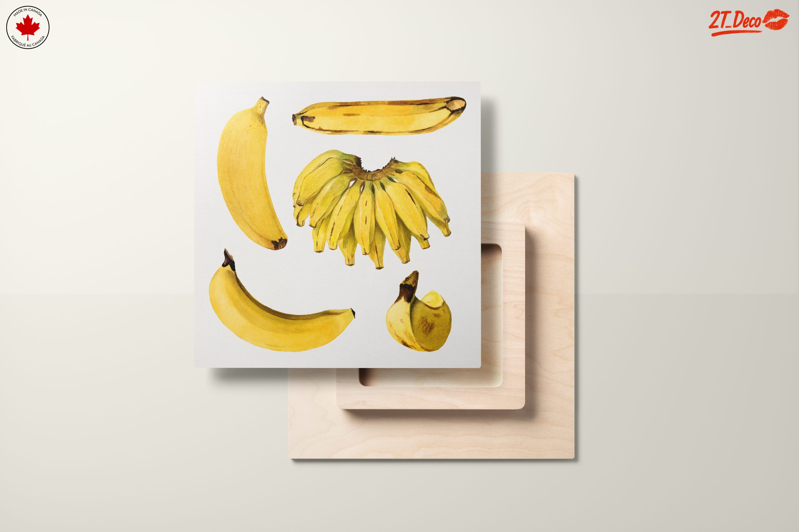 Colorful Abstract Banana Artwork - Image 11