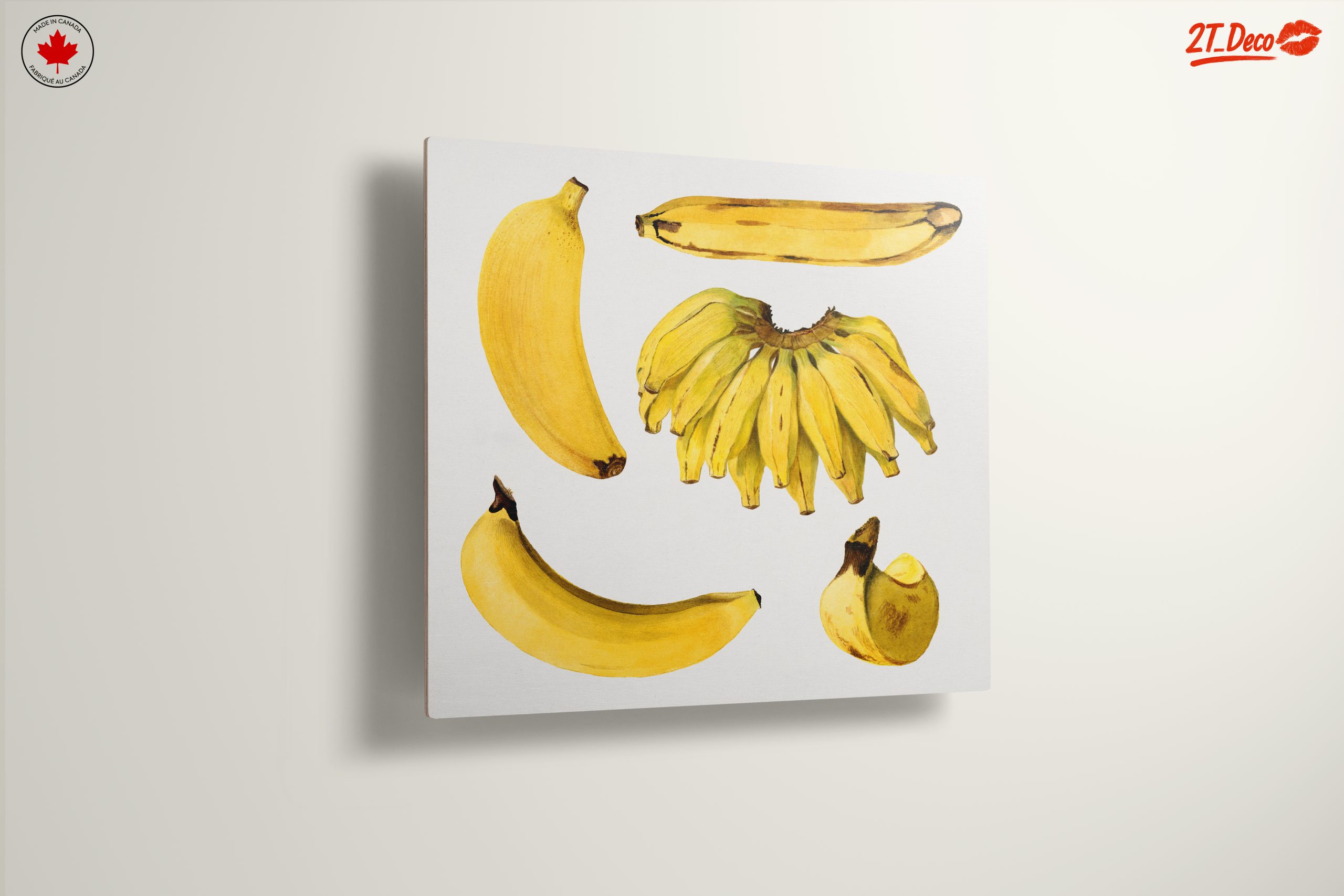 Colorful Abstract Banana Artwork - Image 13