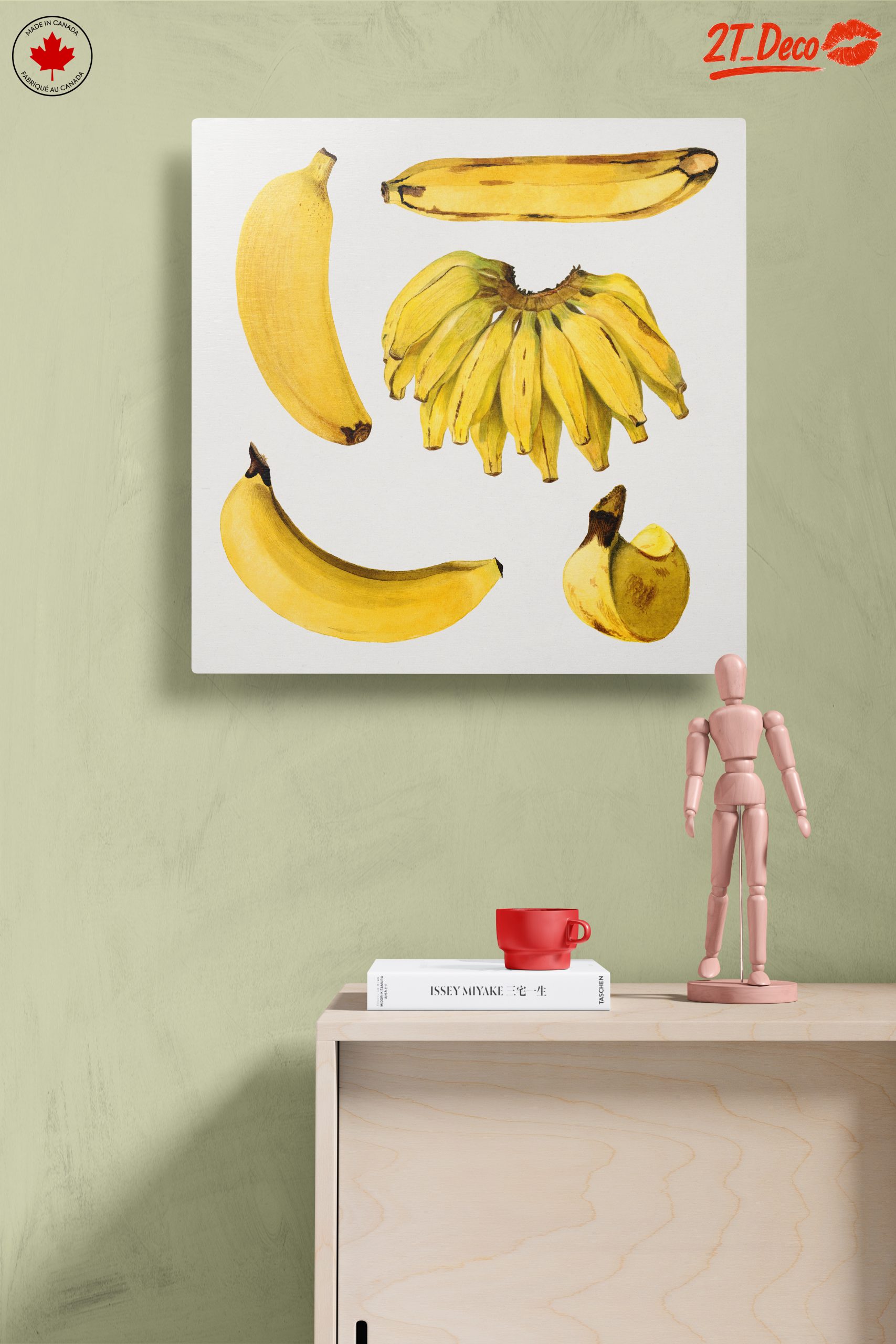 Colorful Abstract Banana Artwork - Image 14