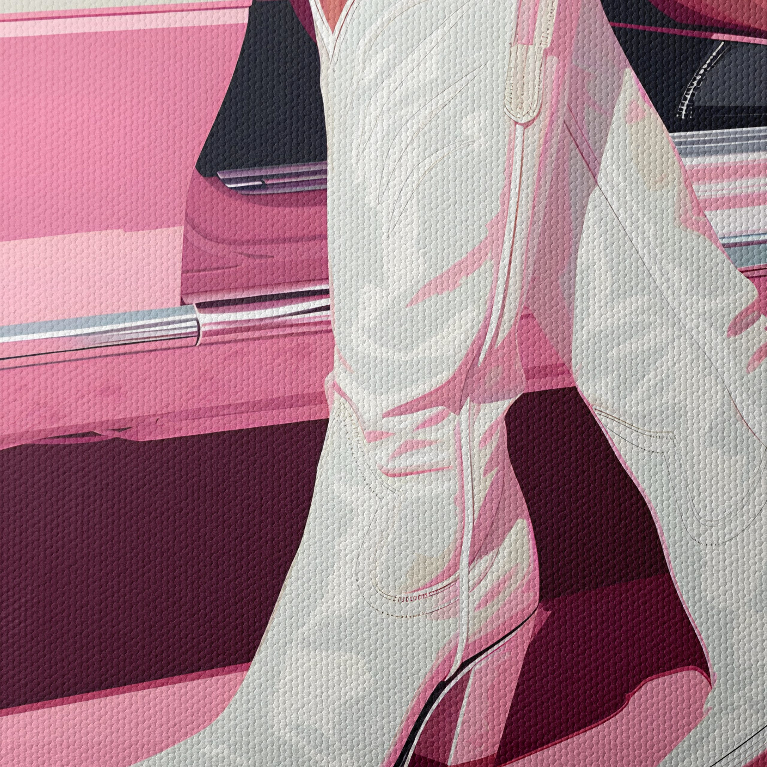 Stylish Pink Boots by Classic Car - Image 4