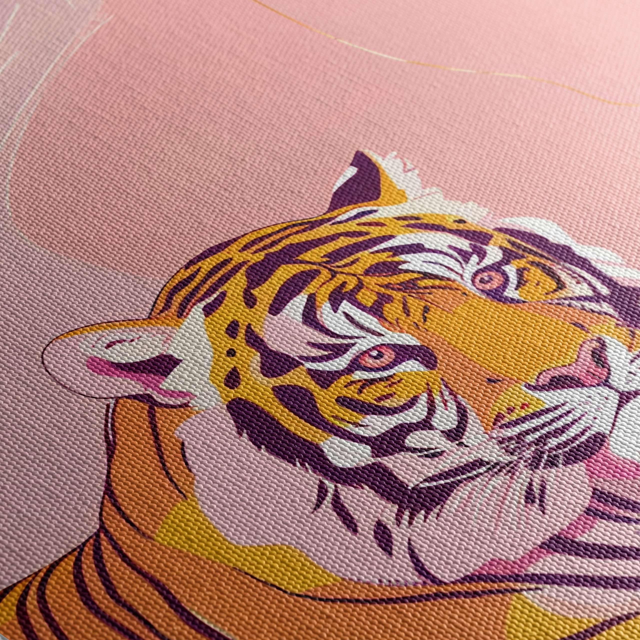Stylized Tiger Art for Contemporary Spaces - Image 5