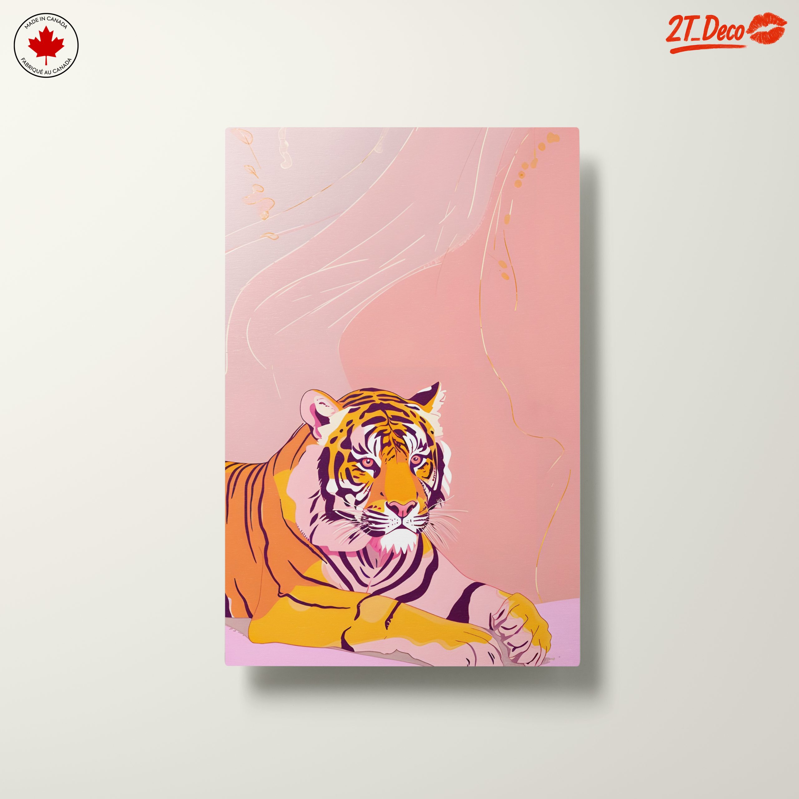 Stylized Tiger Art for Contemporary Spaces - Image 10