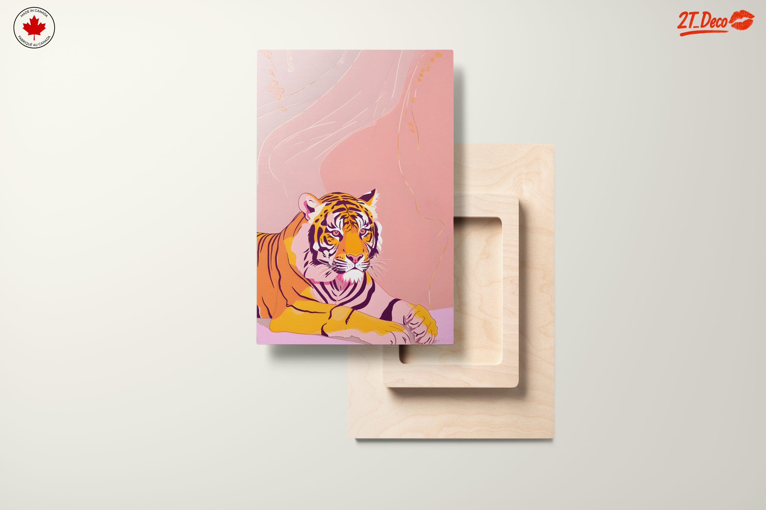 Stylized Tiger Art for Contemporary Spaces - Image 11