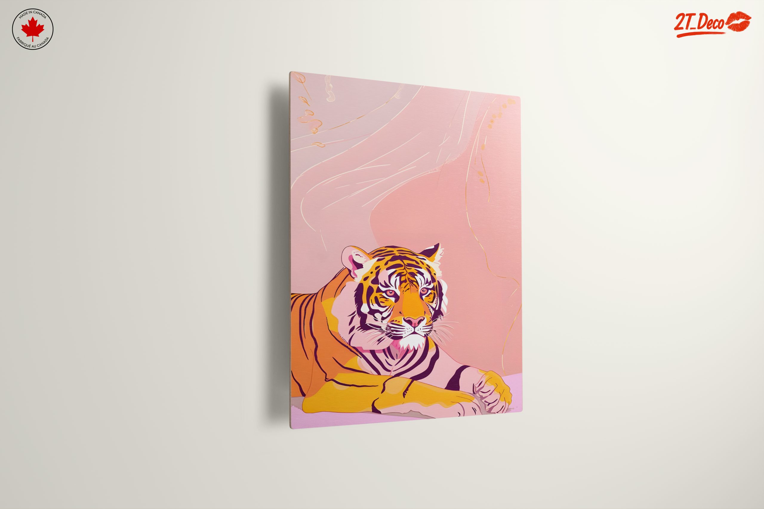 Stylized Tiger Art for Contemporary Spaces - Image 13