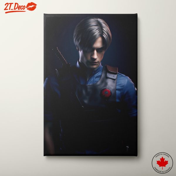 Dynamic Art of Leon from Resident Evil