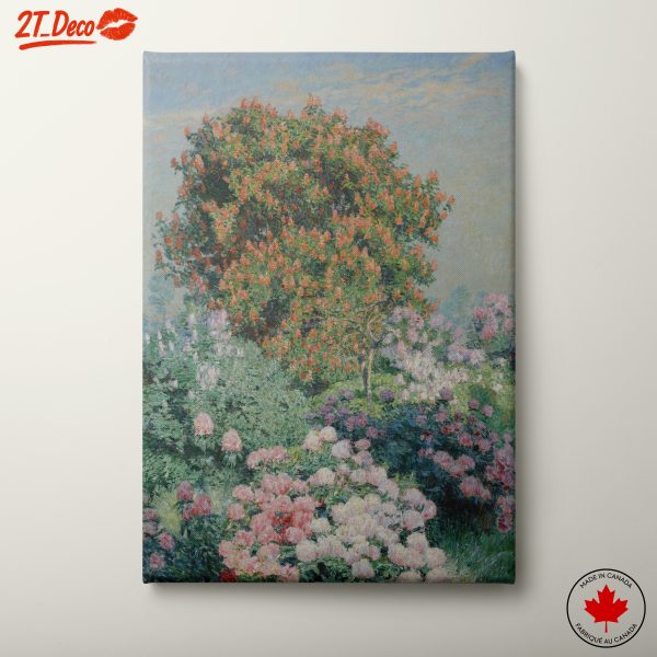Vibrant Garden Floral Artwork