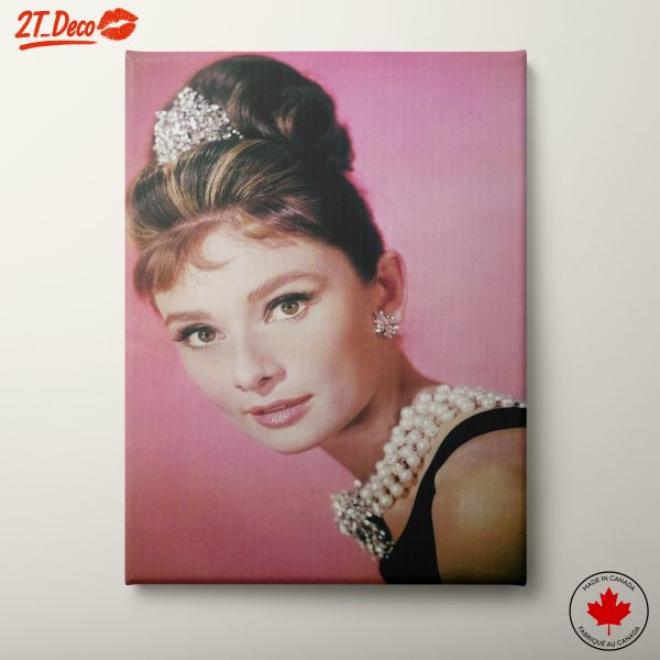 Classic Hollywood Portrait of Glamorous Actress