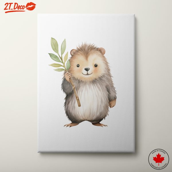 Charming Cute Animal Illustration