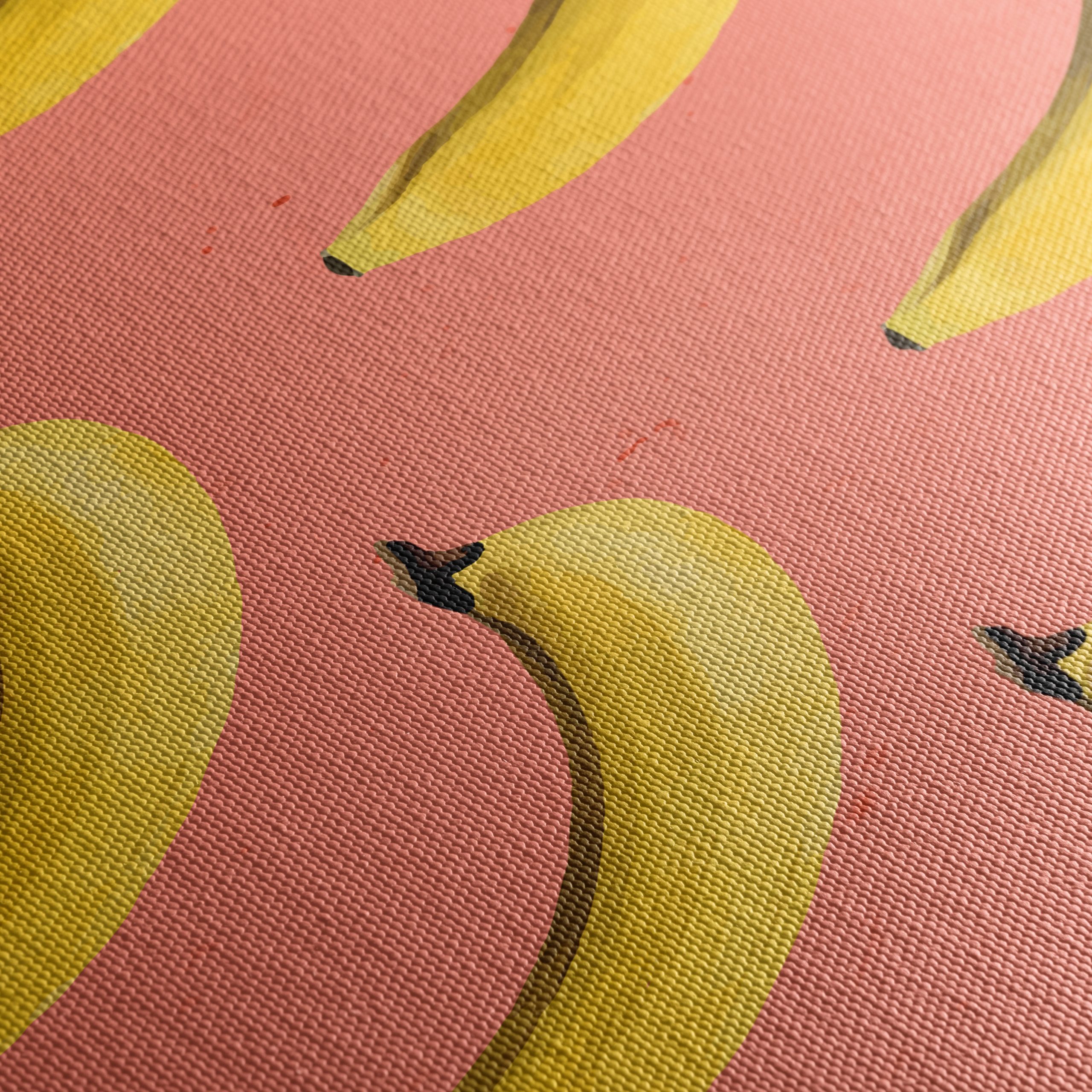 Playful Banana Pattern Art - Image 5