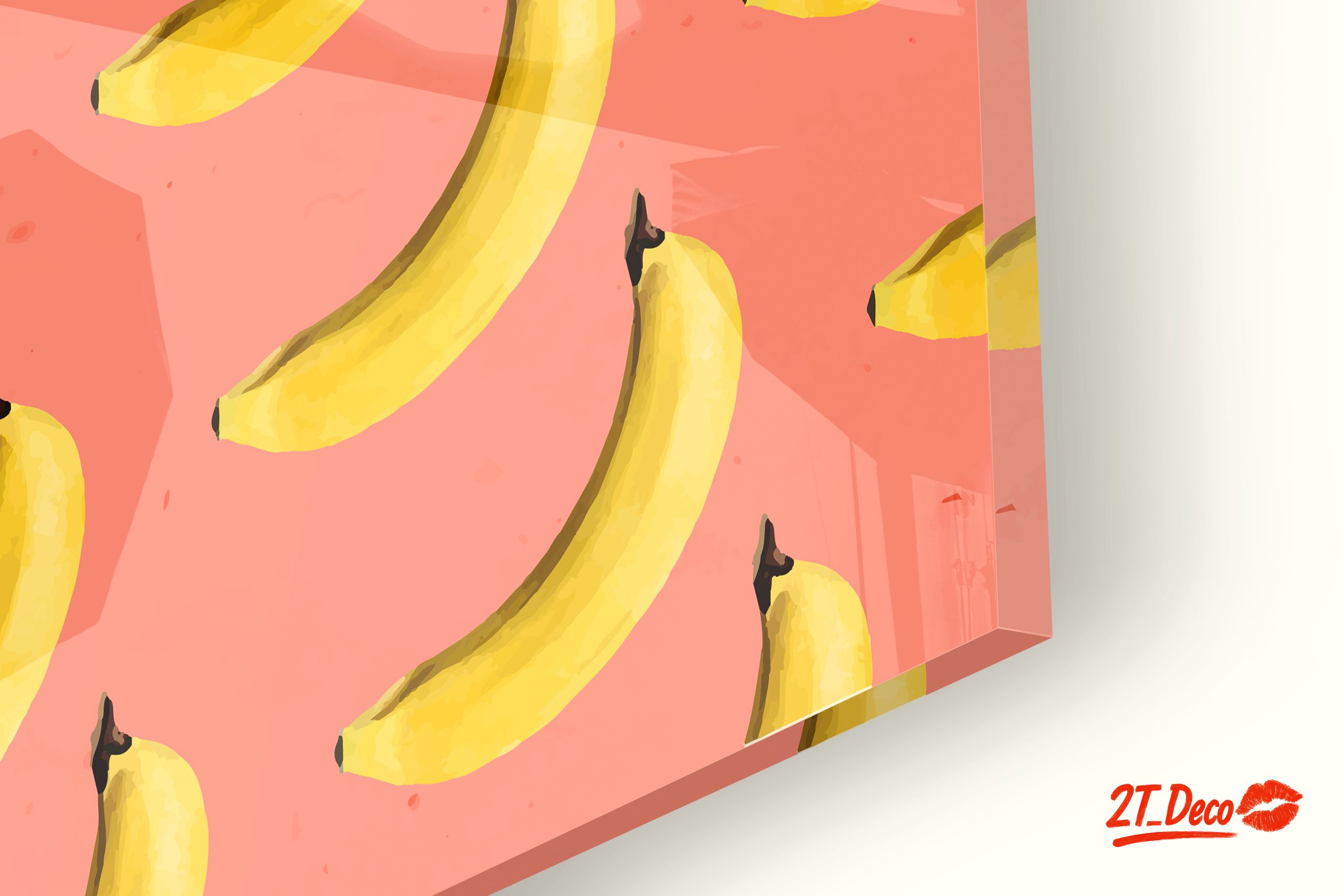 Playful Banana Pattern Art - Image 9