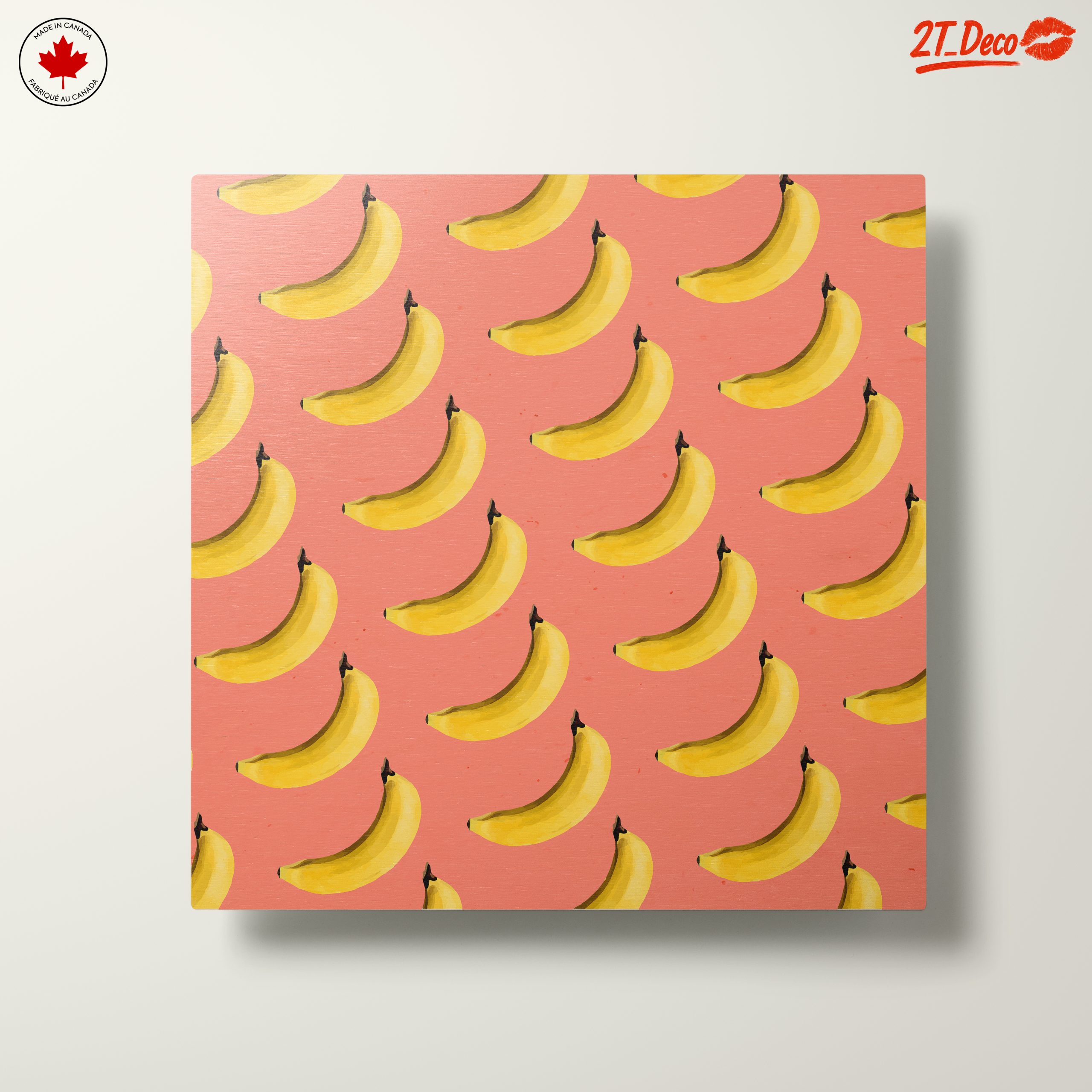 Playful Banana Pattern Art - Image 10