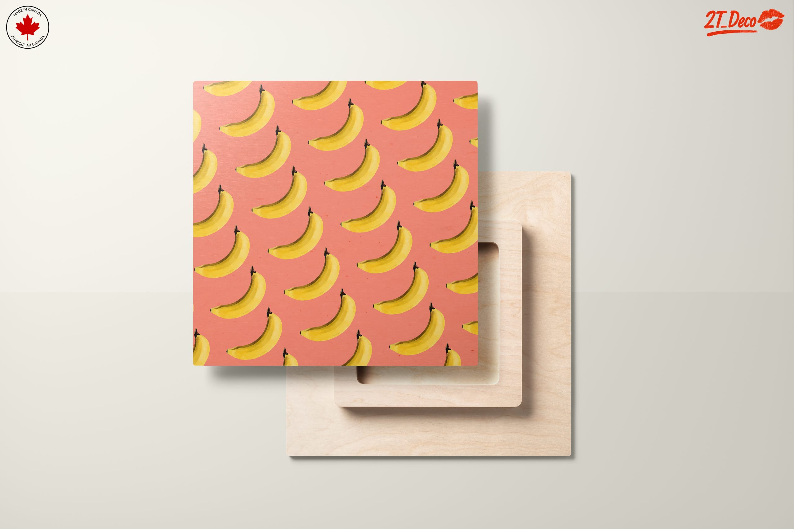 Playful Banana Pattern Art - Image 11