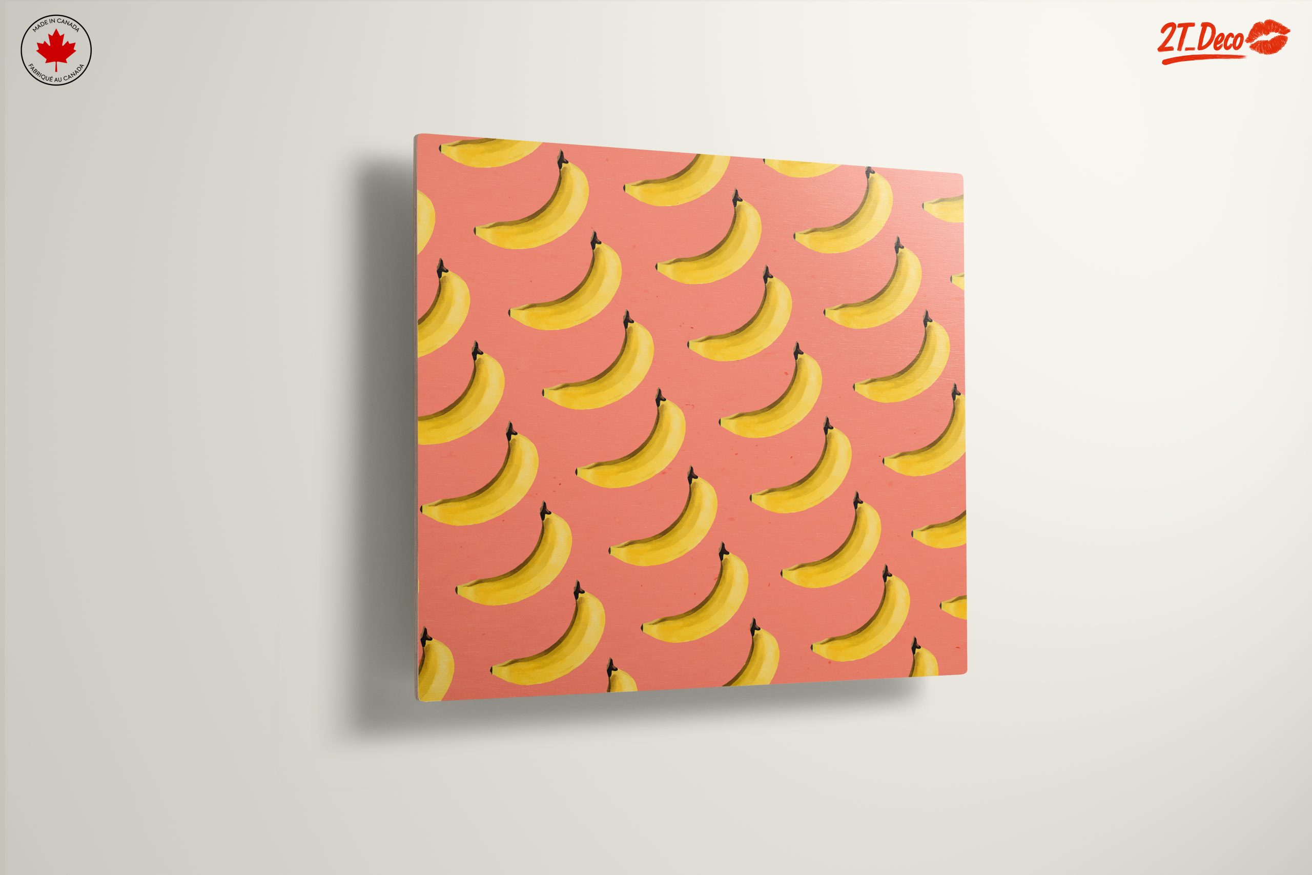 Playful Banana Pattern Art - Image 13