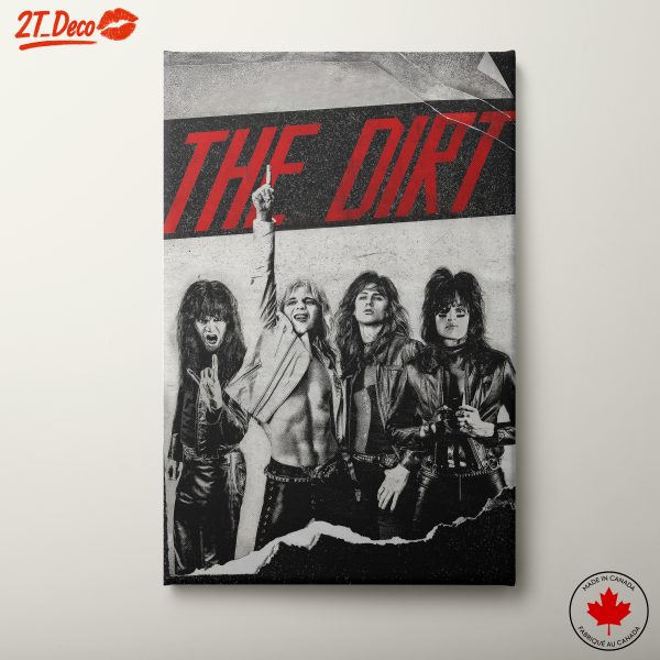 Rock Band Art Inspired by The Dirt