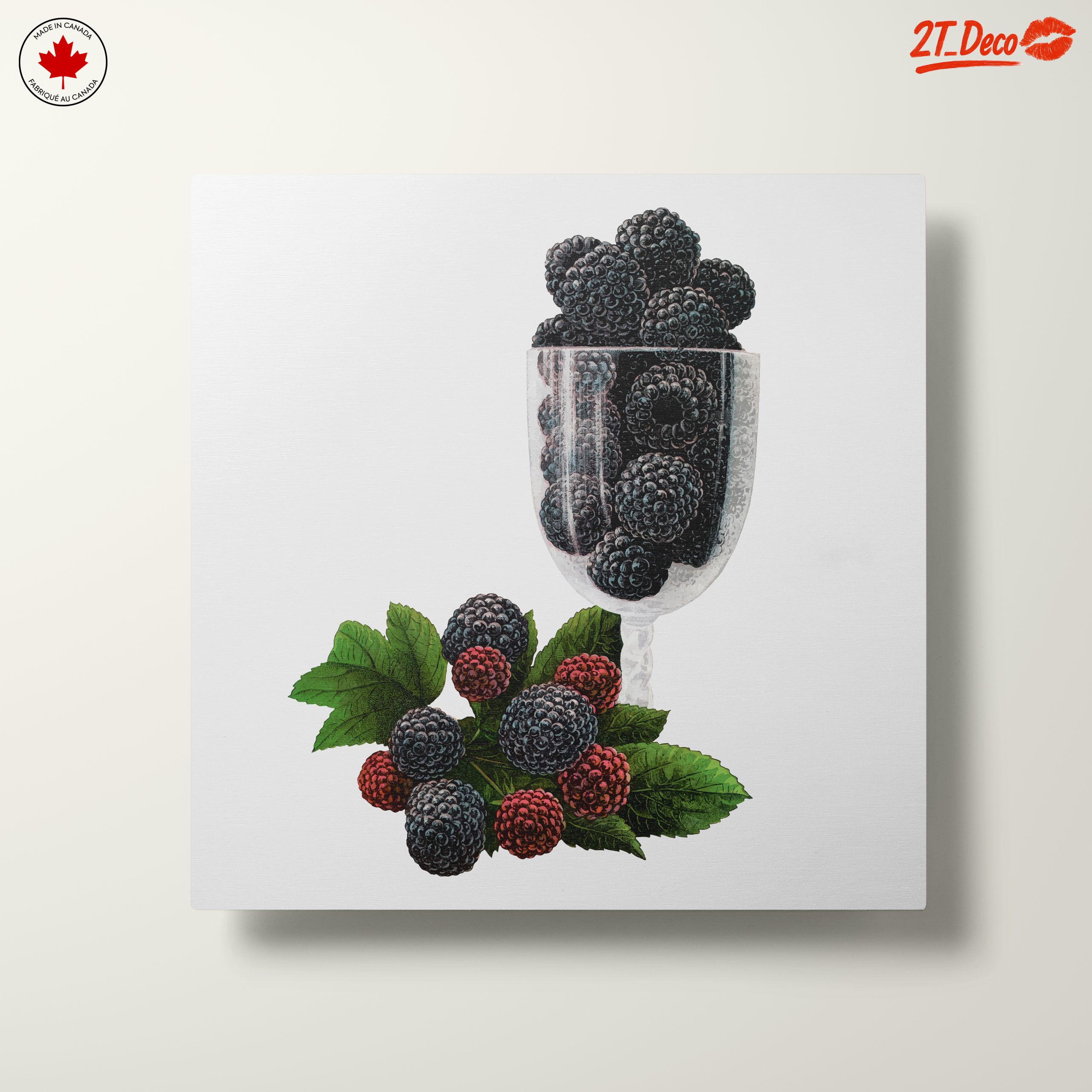 Blackberry Composition in Glass - Image 10
