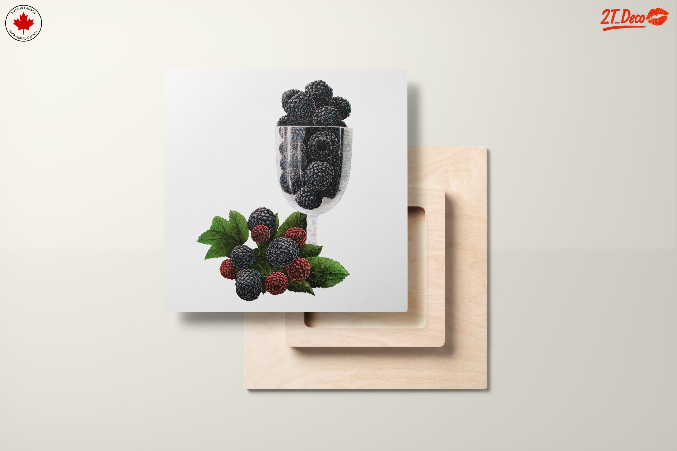 Blackberry Composition in Glass - Image 11