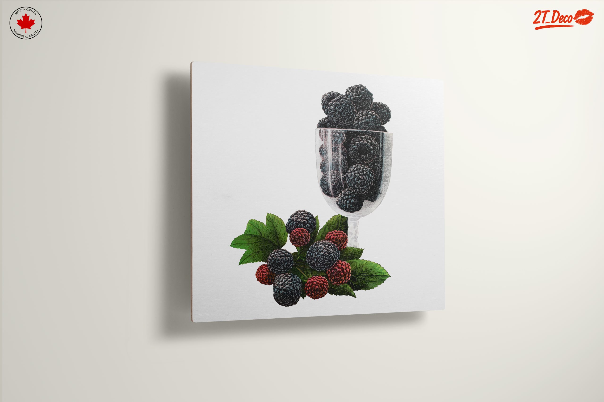 Blackberry Composition in Glass - Image 13