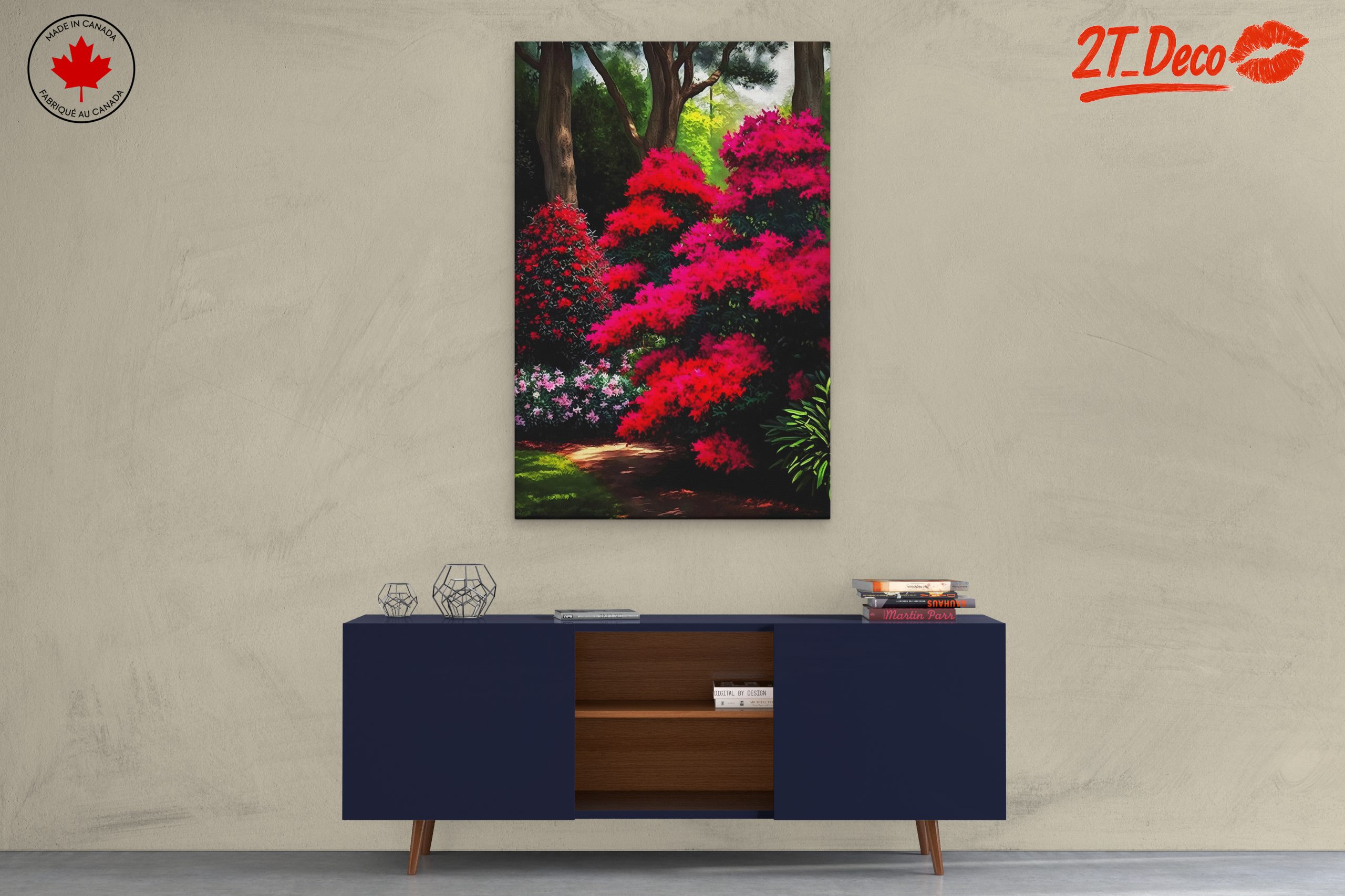 Vibrant Garden with Blooming Flowers - Image 3