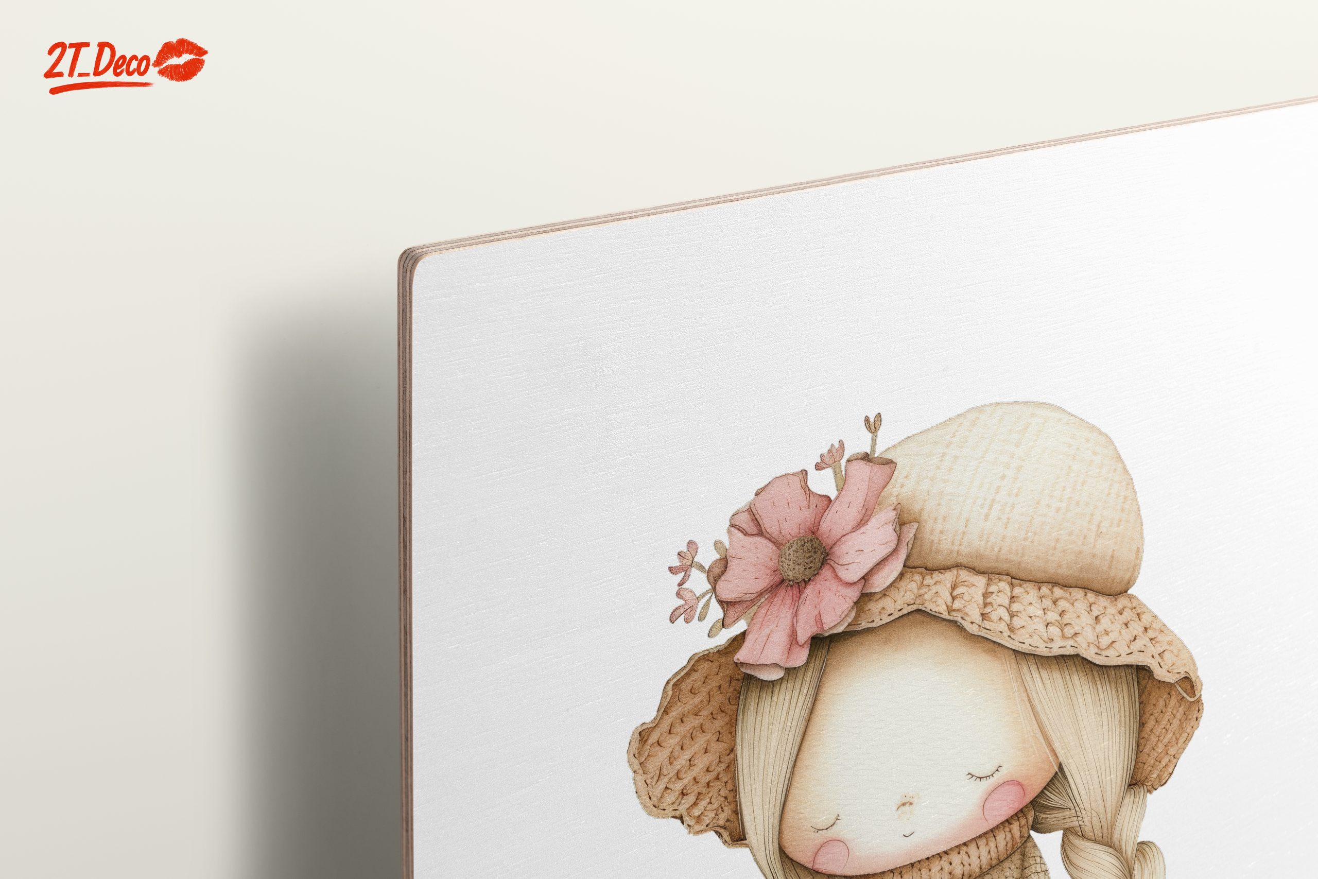 Adorable Whimsical Character with Hat - Image 15