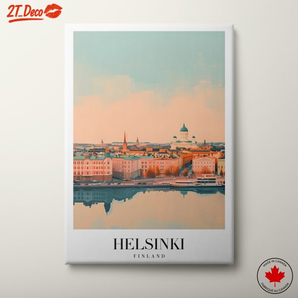 Helsinki Cityscape Artwork