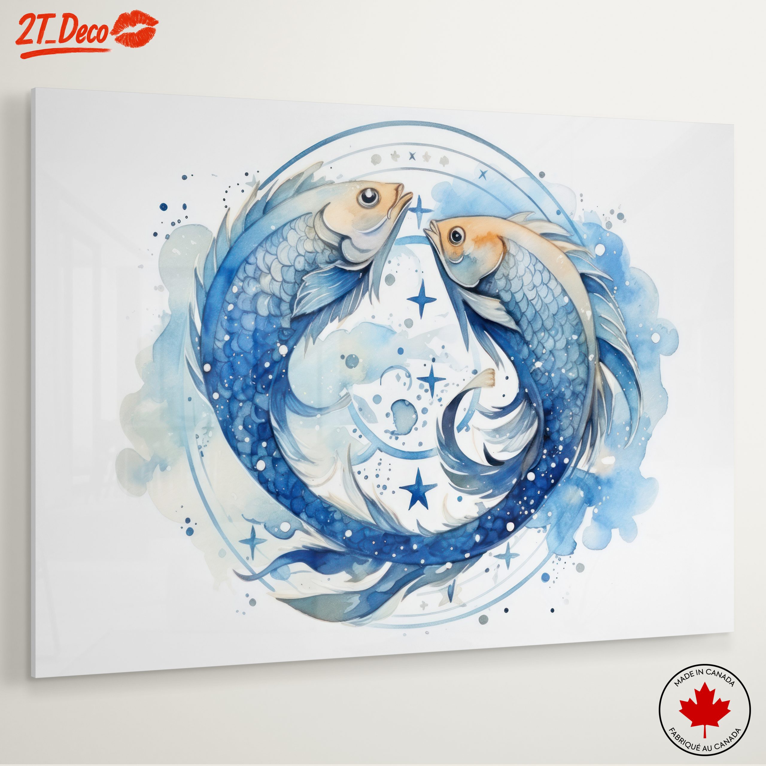 Astrological Fish Artwork for Home Decoration - Image 6