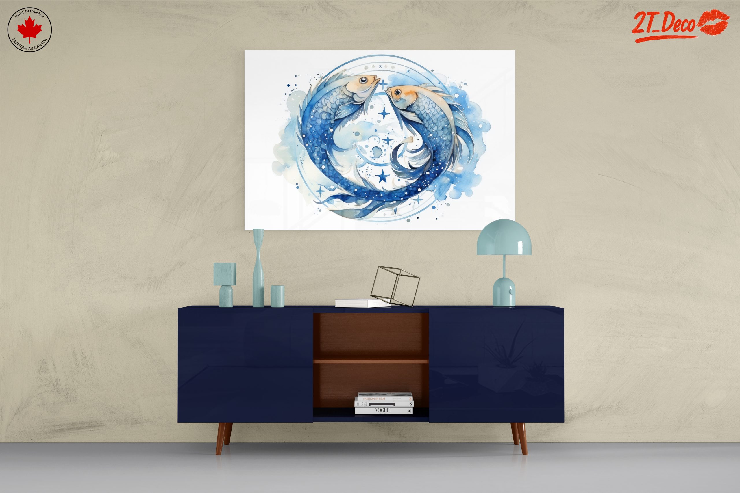 Astrological Fish Artwork for Home Decoration - Image 8
