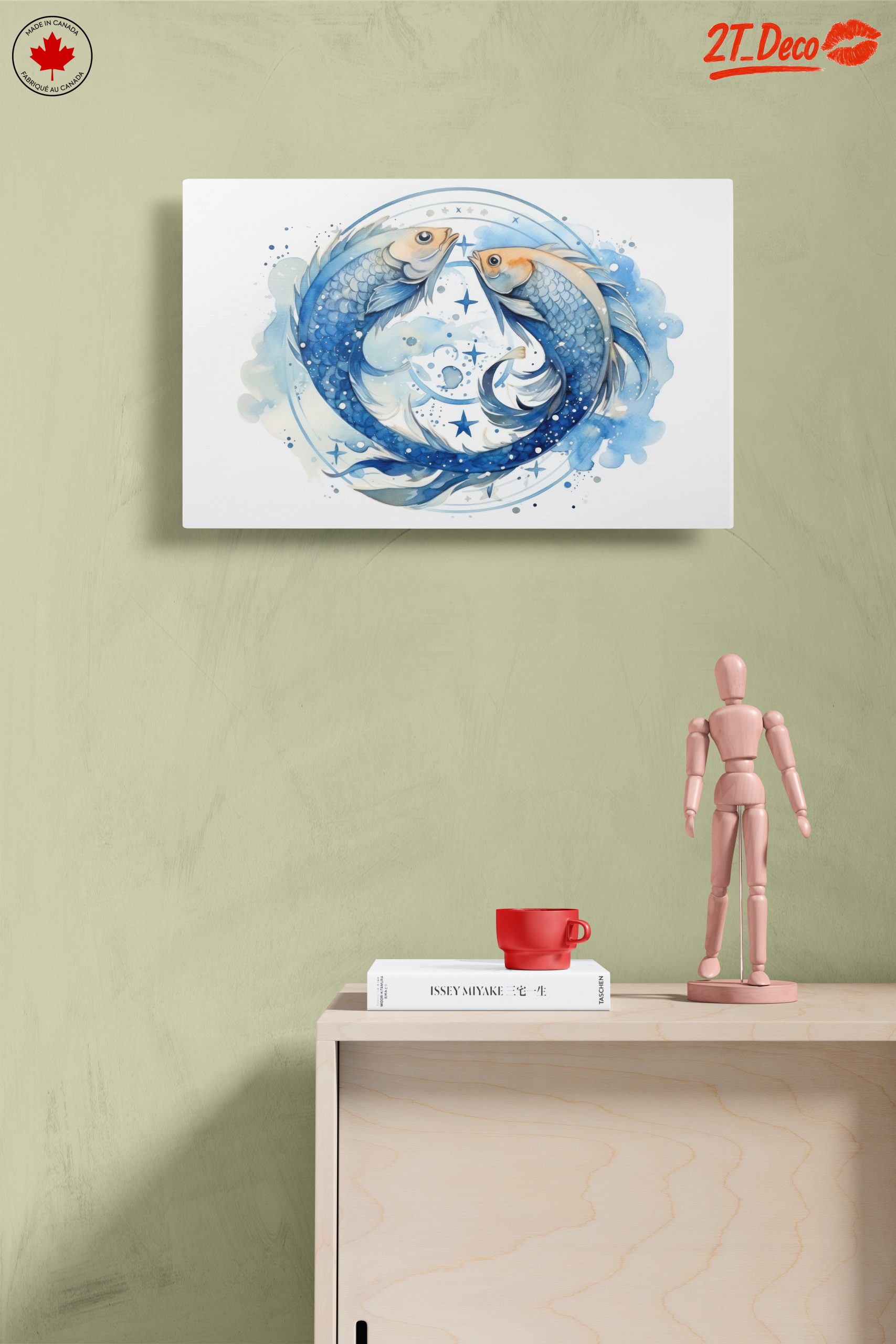 Astrological Fish Artwork for Home Decoration - Image 14