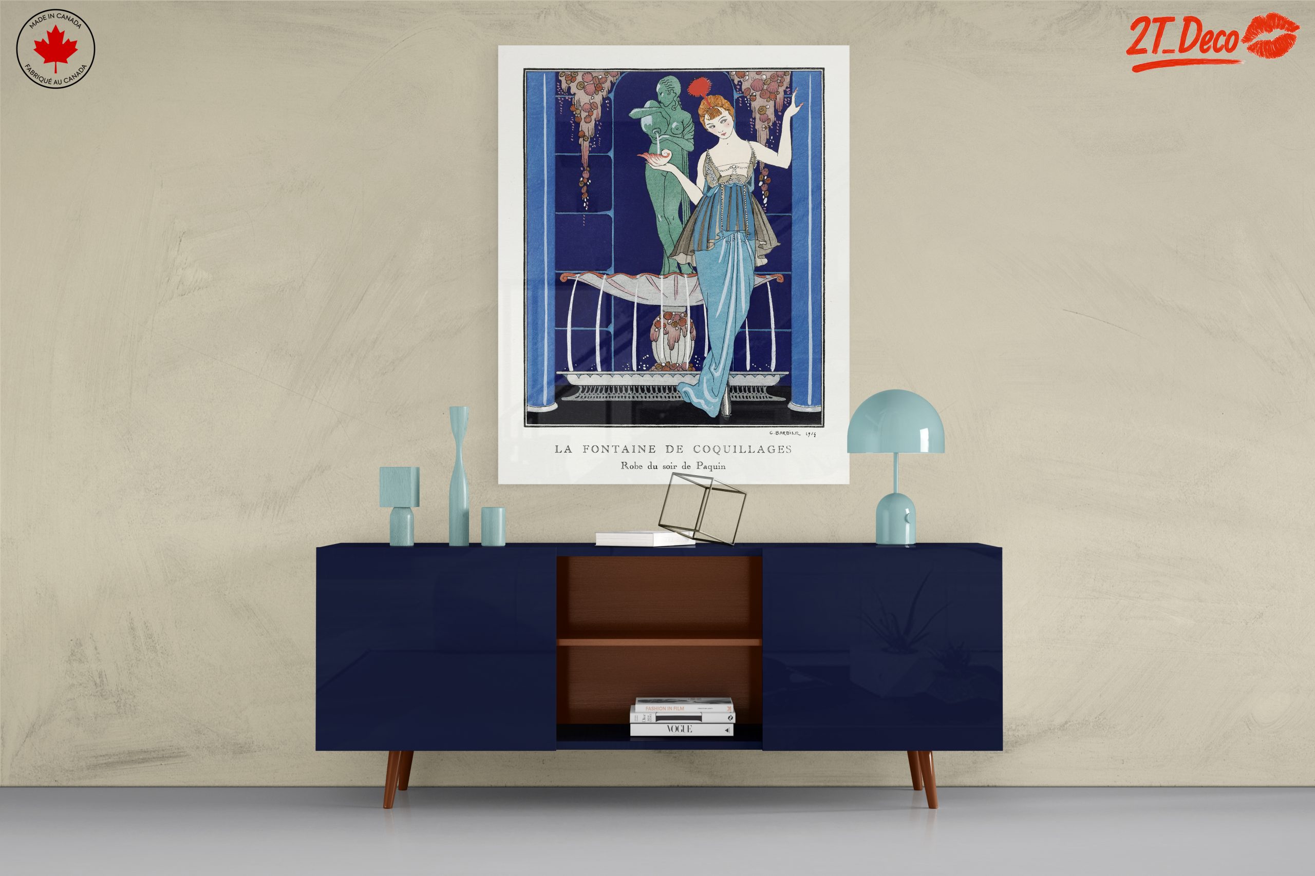 Stylized Evening Gown Portrait Art - Image 8