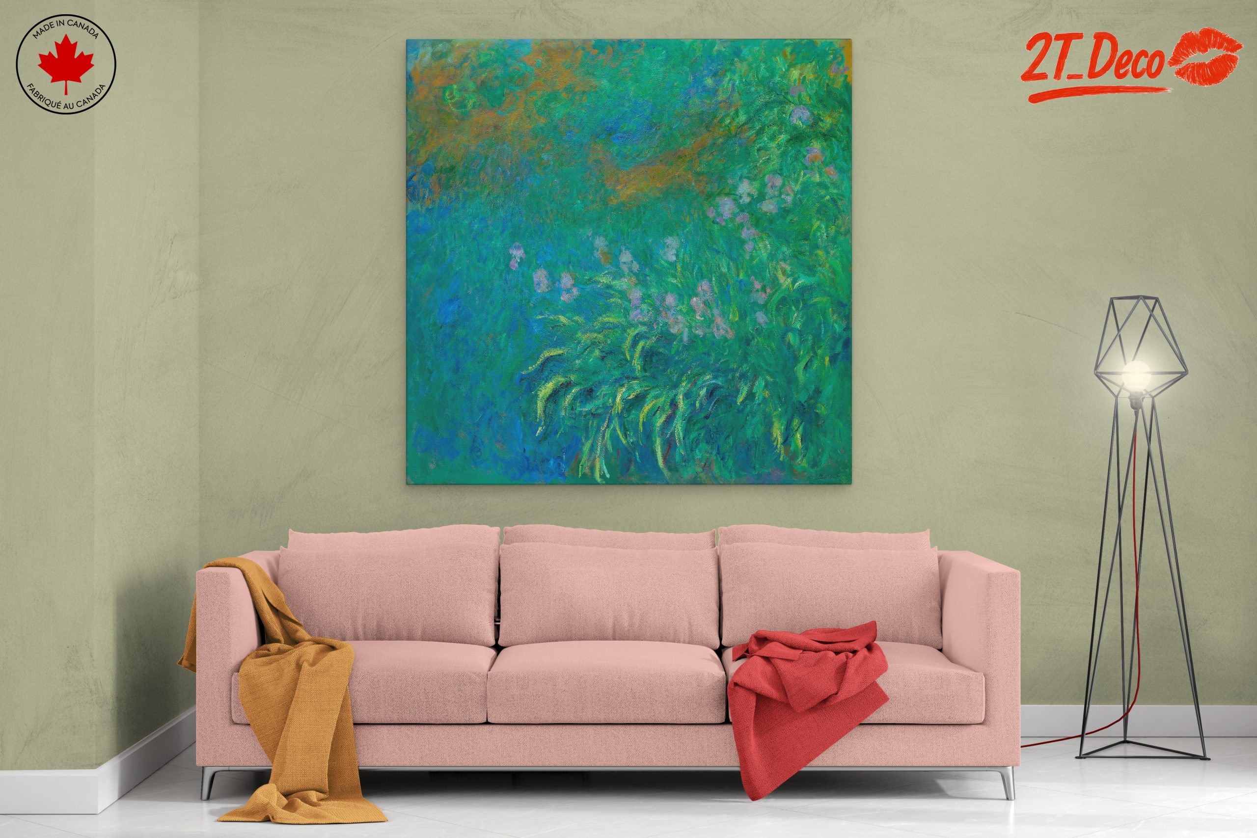 Lush Botanical Floral Artwork 2 - Image 2