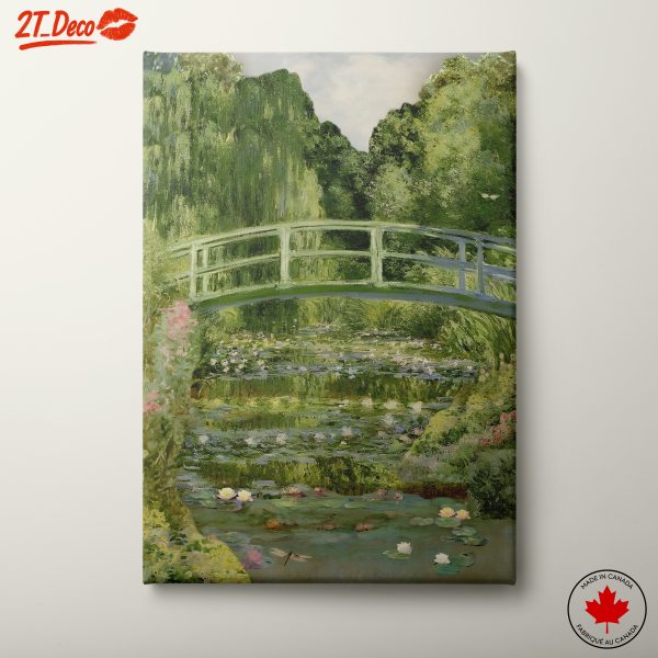 Serene Nature Landscape with Bridge 2