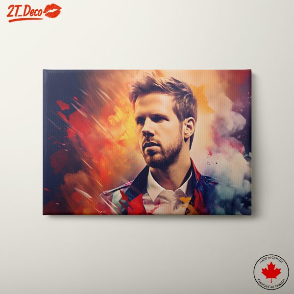 Vibrant Contemporary Artistic Portrait