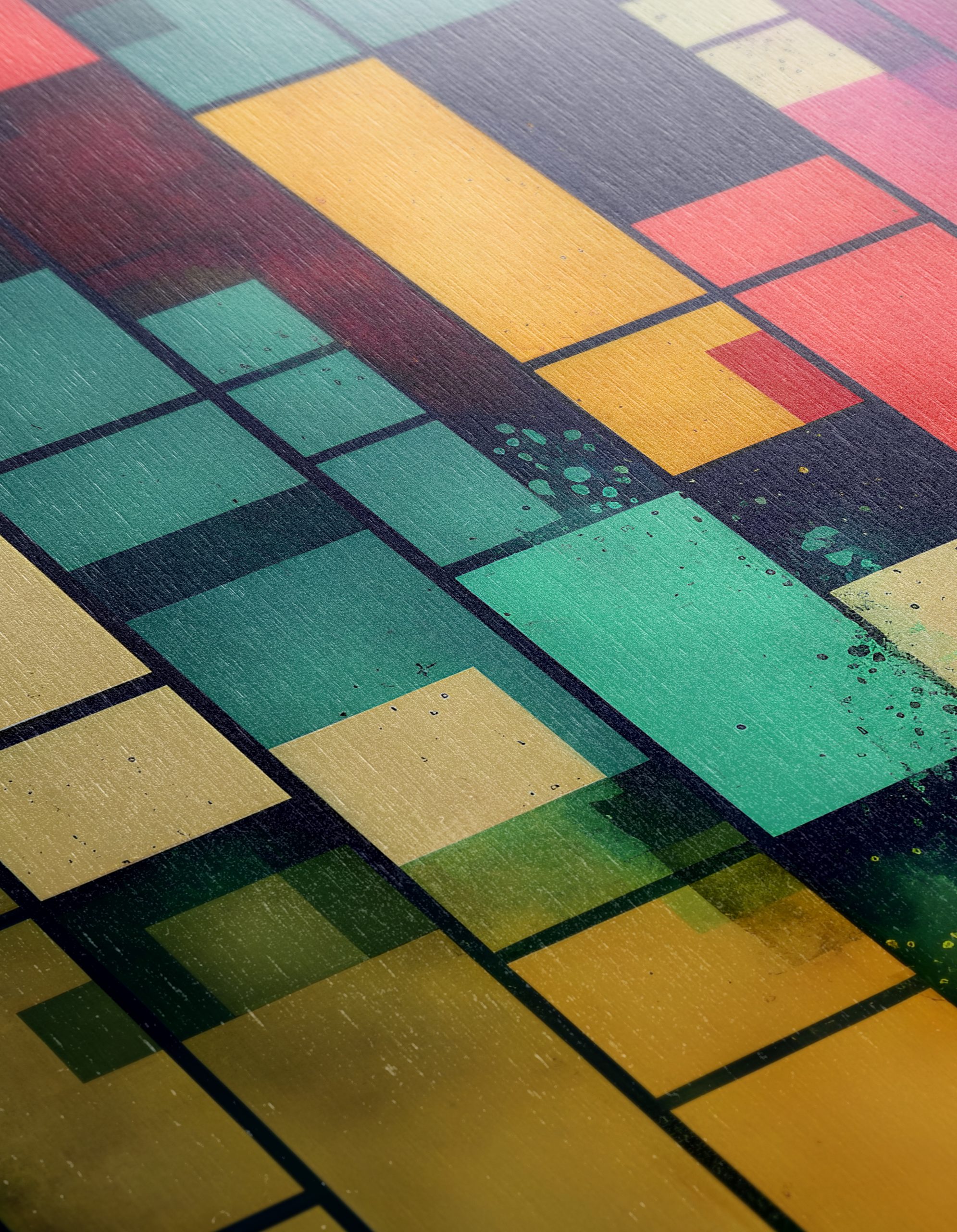 Vibrant Colorful Abstract Interior Artwork - Image 12